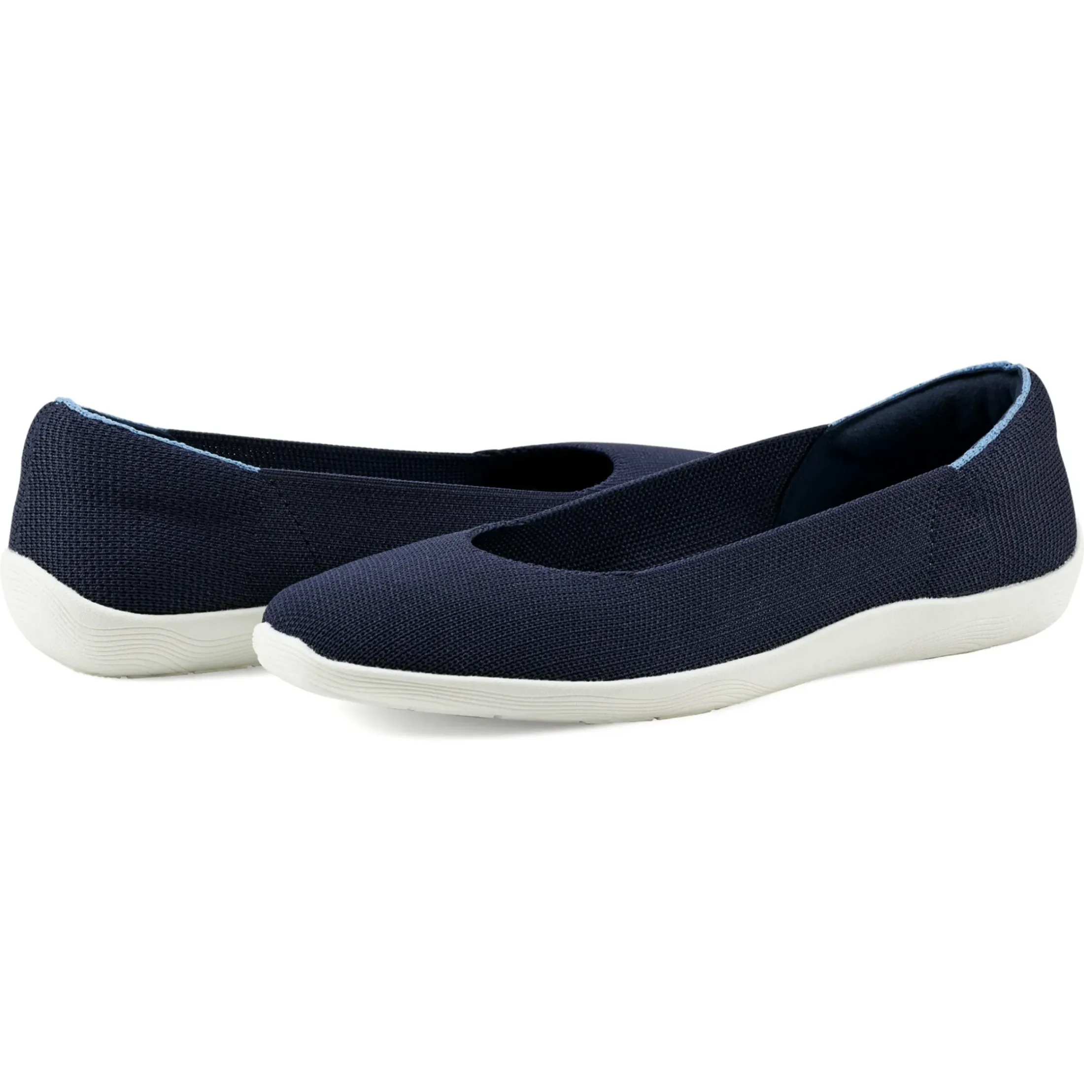 Flats|Flats>Easy Spirit Rhyan Washable Eco Knit Flats Medium Blue