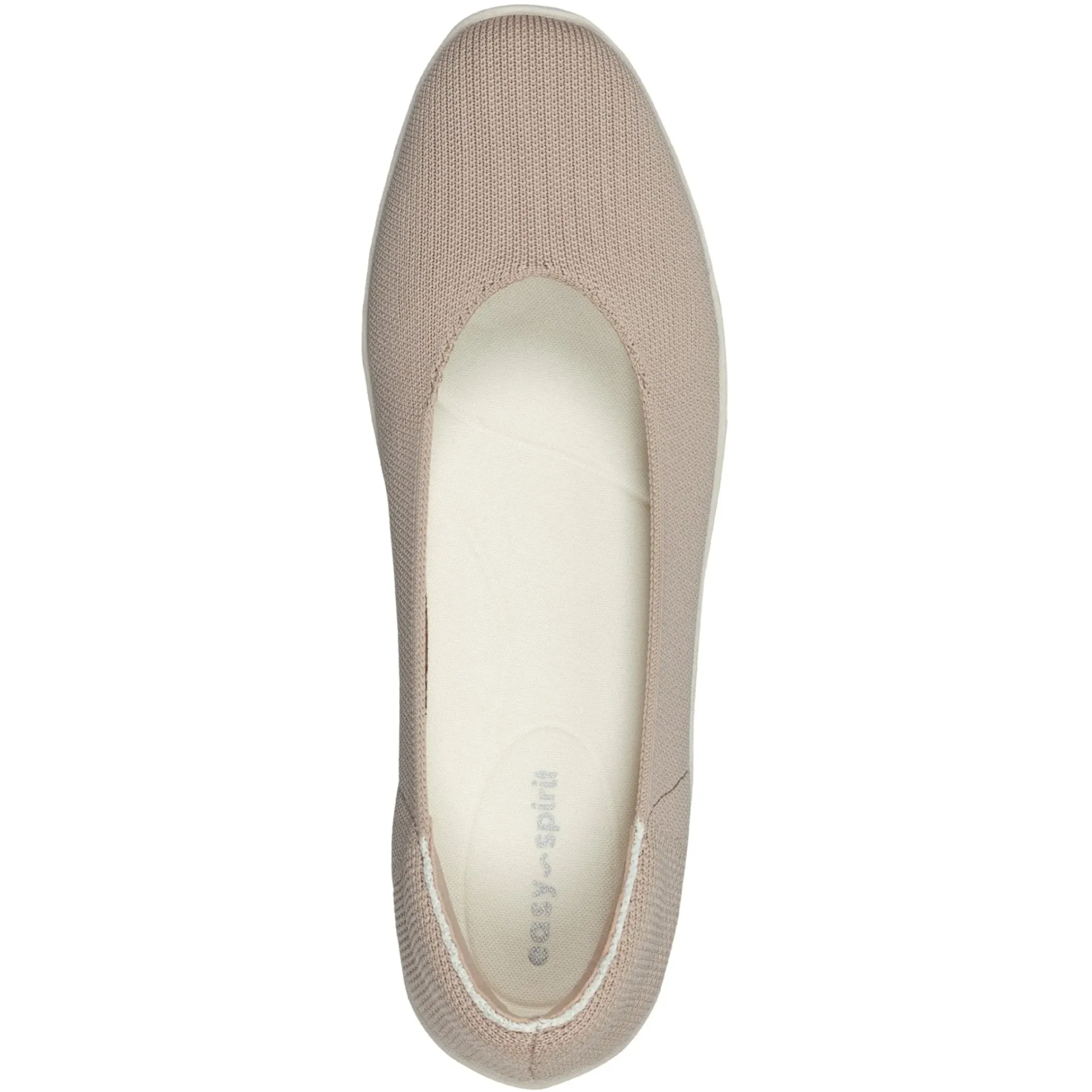 Flats|Flats>Easy Spirit Rhyan Washable Eco Knit Flats Medium Natural