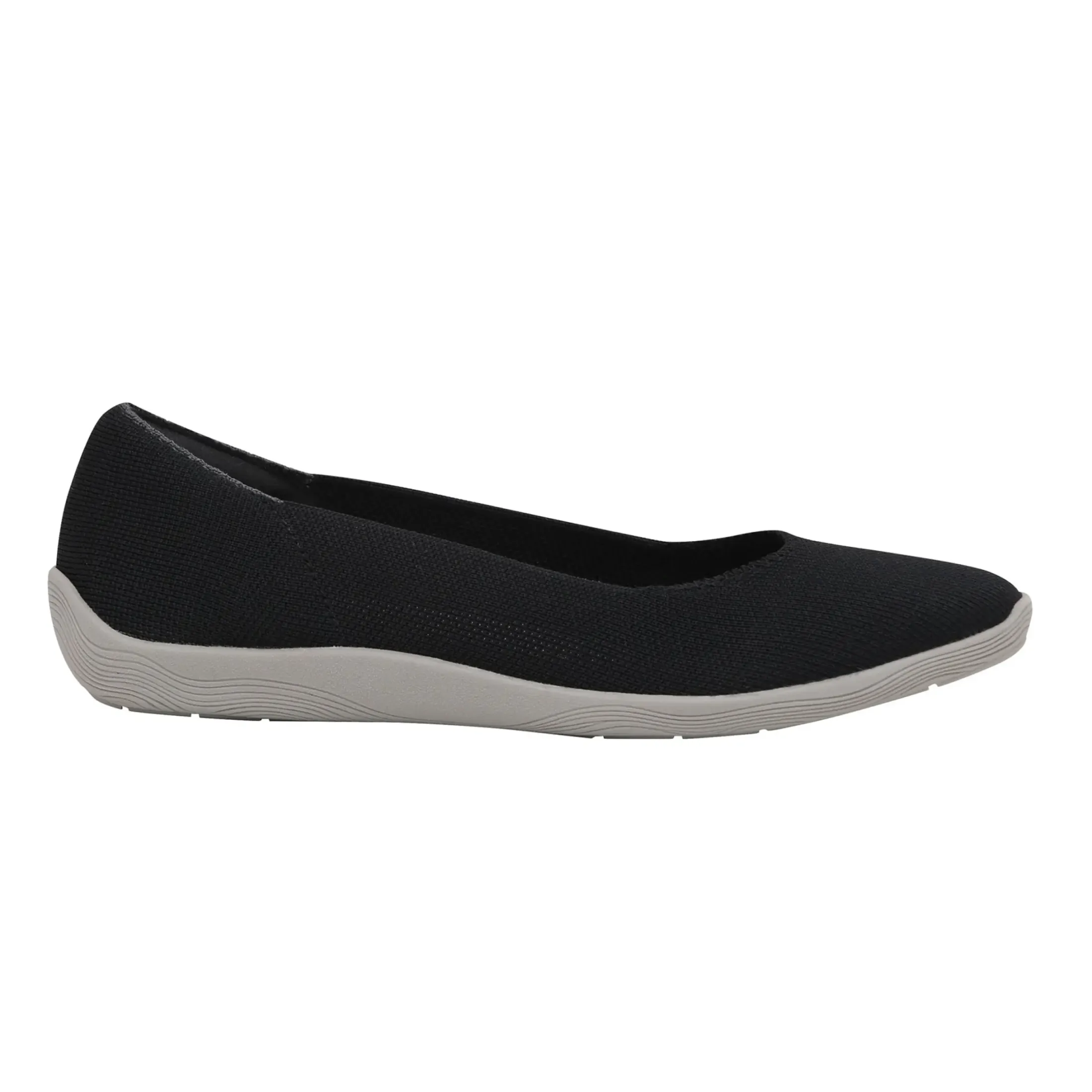 Flats|Flats>Easy Spirit Rhyan Washable Eco Knit Flats Black Knit