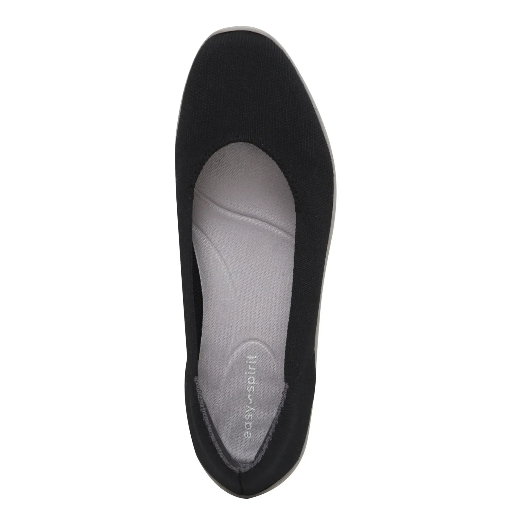 Flats|Flats>Easy Spirit Rhyan Washable Eco Knit Flats Black Knit