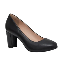 Mid Heels|eFlex>Easy Spirit Riley Hidden Platform Pumps Black Leather