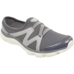 e360|Riptide Clogs>Easy Spirit Riptide Clogs Dark Grey Fabric