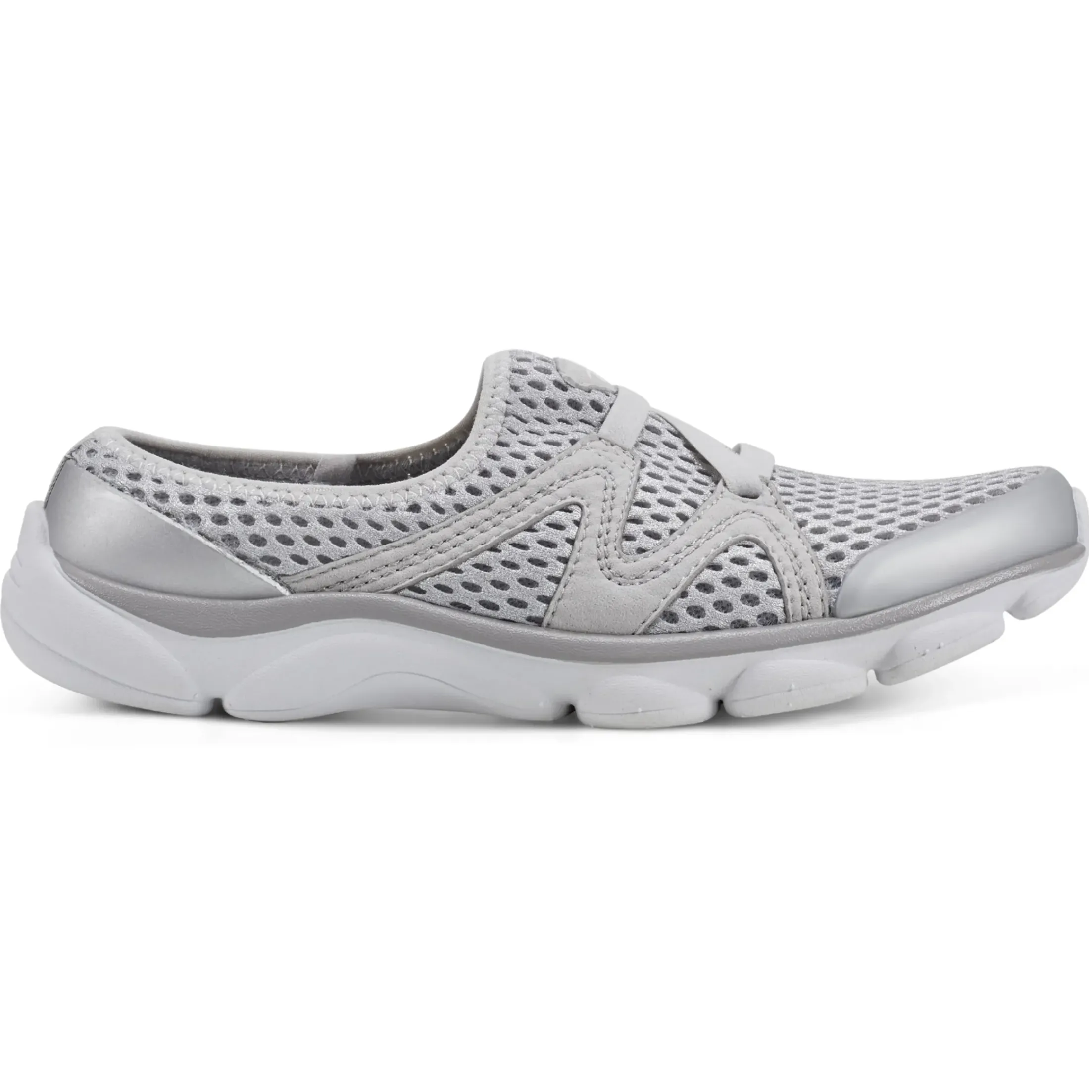 Riptide Clogs|e360>Easy Spirit Riptide Clogs Silver