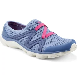e360|Riptide Clogs>Easy Spirit Riptide Clogs Light Blue Pink Multi