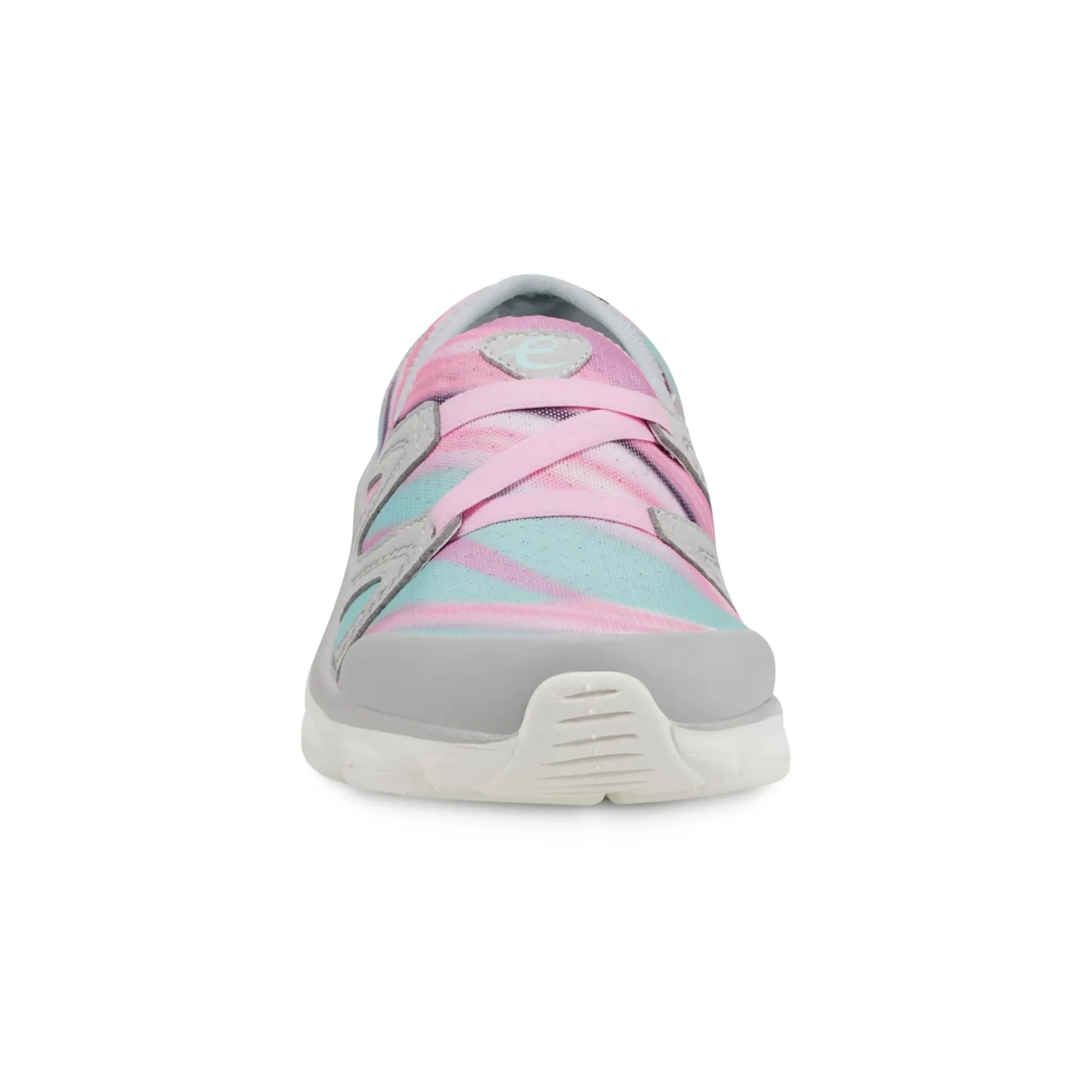 e360|Riptide Clogs>Easy Spirit Riptide Clogs Grey Pink Multi