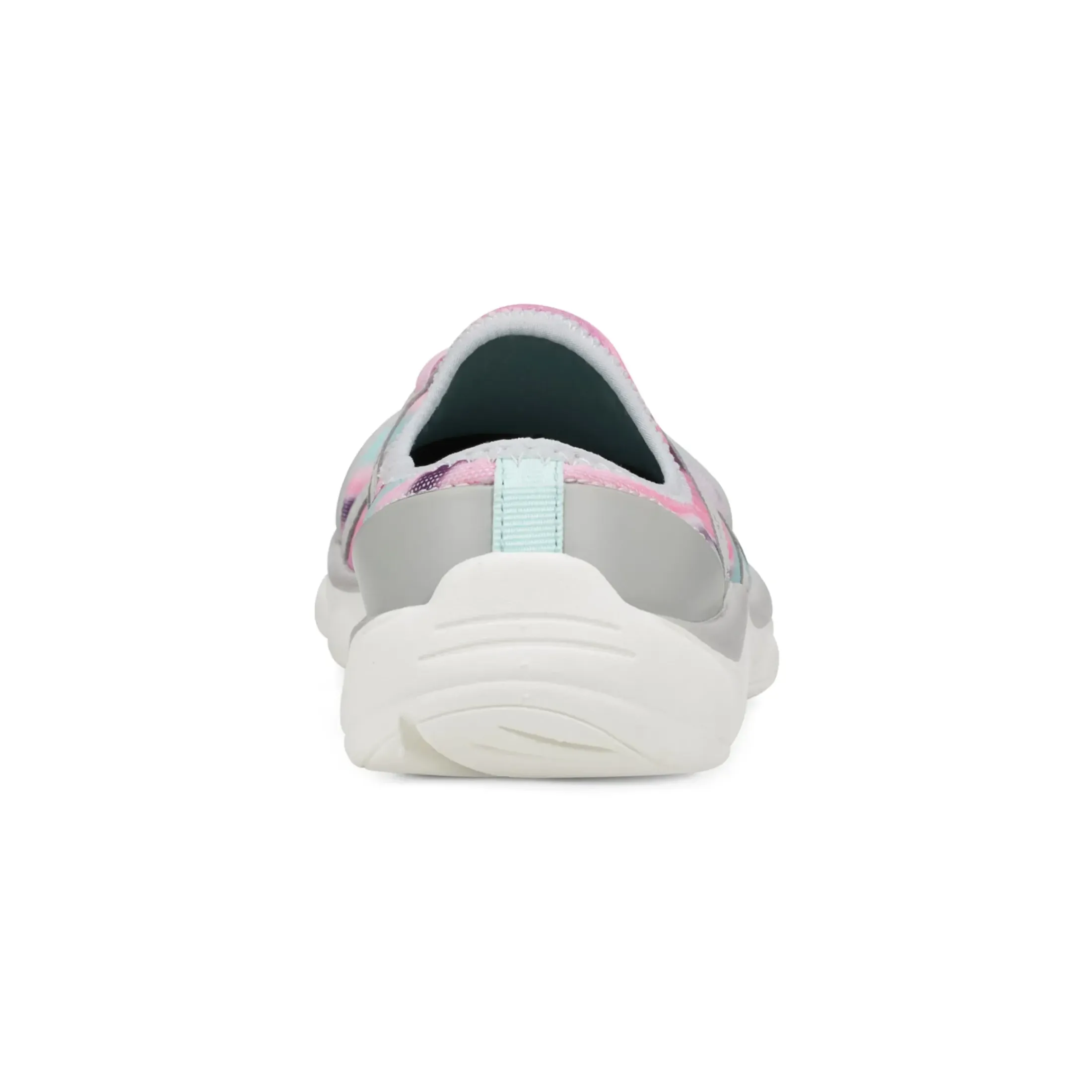 e360|Riptide Clogs>Easy Spirit Riptide Clogs Grey Pink Multi