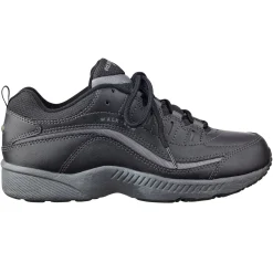 Romy & Friends|Romy Walking Shoes>Easy Spirit Romy Leather Walking Shoes Black Leather