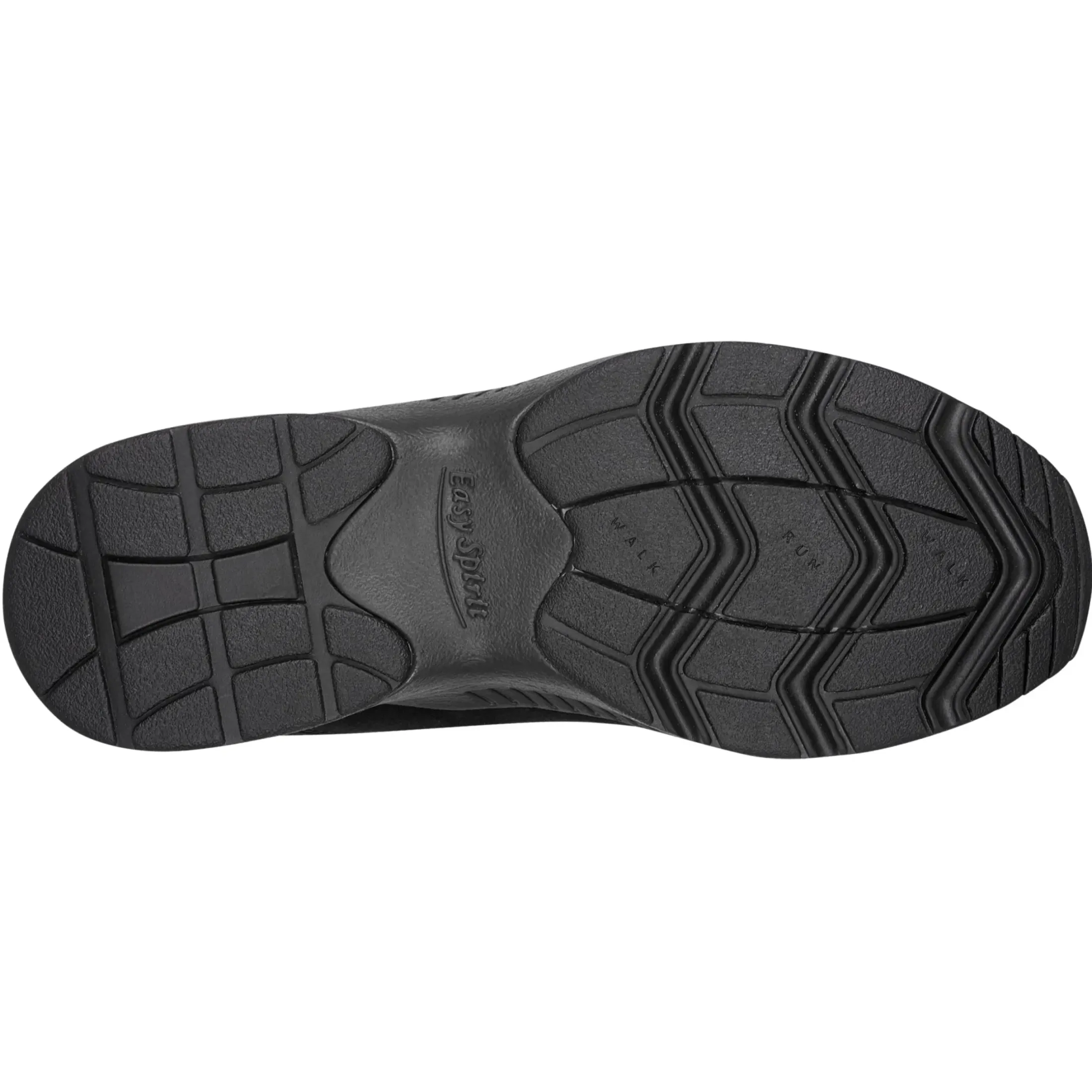 Romy & Friends|Romy Walking Shoes>Easy Spirit Romy Suede Walking Shoe Black Leopard Suede