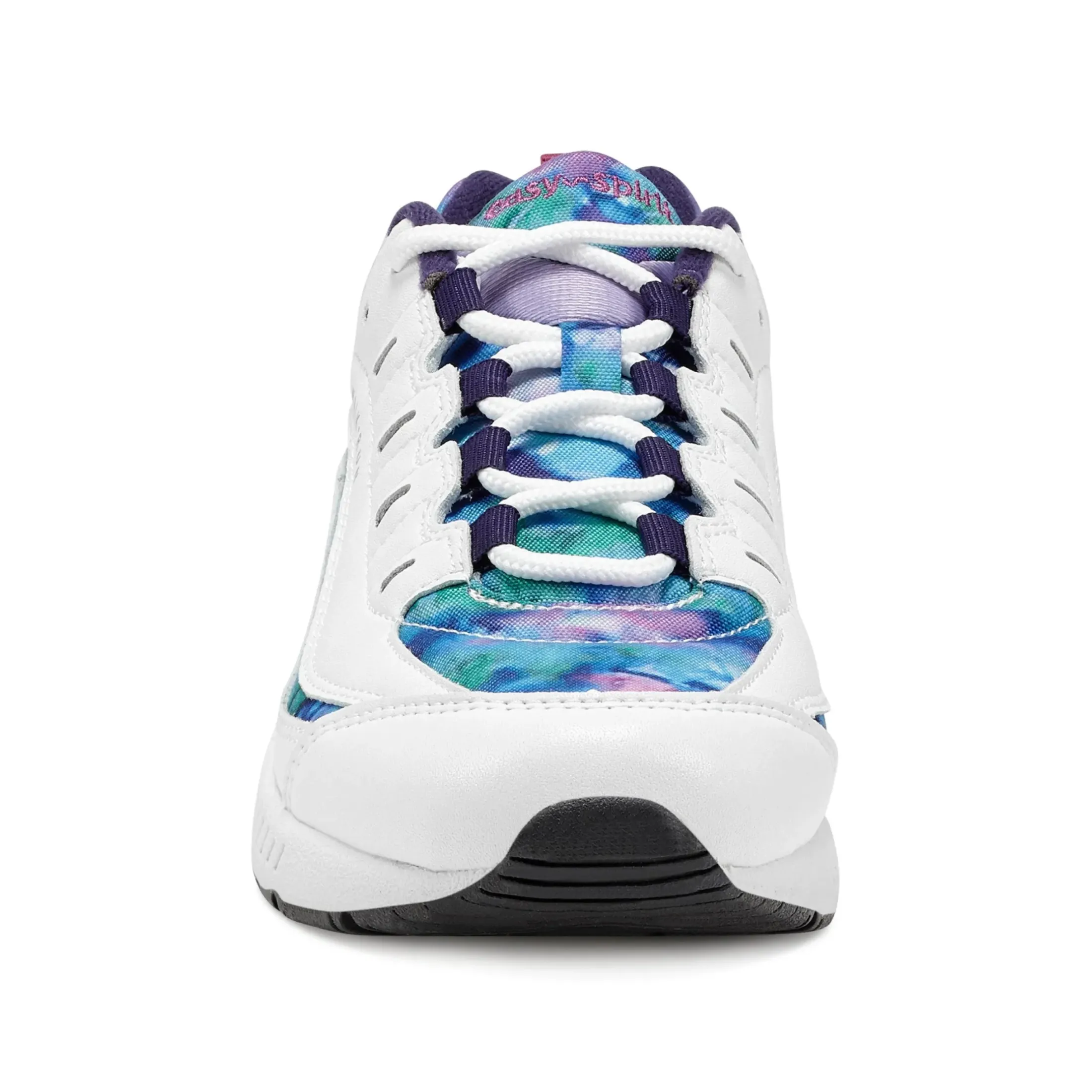Romy & Friends|Romy Walking Shoes>Easy Spirit Romy Walking Shoes White/Blue Multi