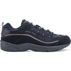 Romy & Friends|Romy Walking Shoes>Easy Spirit Romy Walking Shoes Navy Boucle