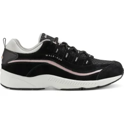 Romy & Friends|Romy Walking Shoes>Easy Spirit Romy Walking Shoes Black/Peach Mesh