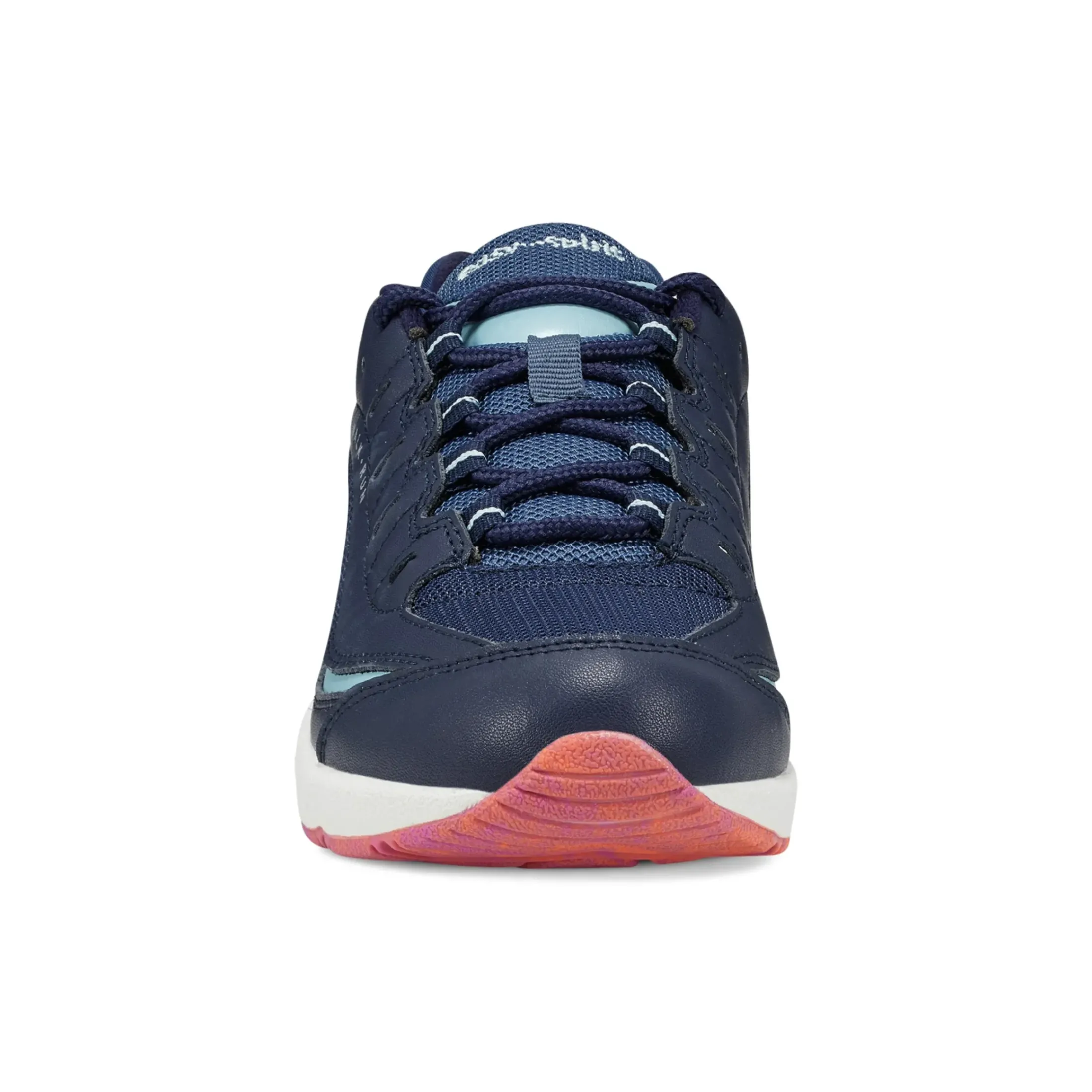 Romy & Friends|Romy Walking Shoes>Easy Spirit Romy Walking Shoes Navy Leather