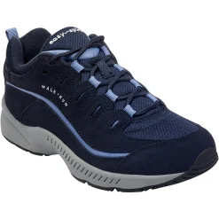 Romy & Friends|Romy Walking Shoes>Easy Spirit Romy Walking Shoes Blue Multi Suede
