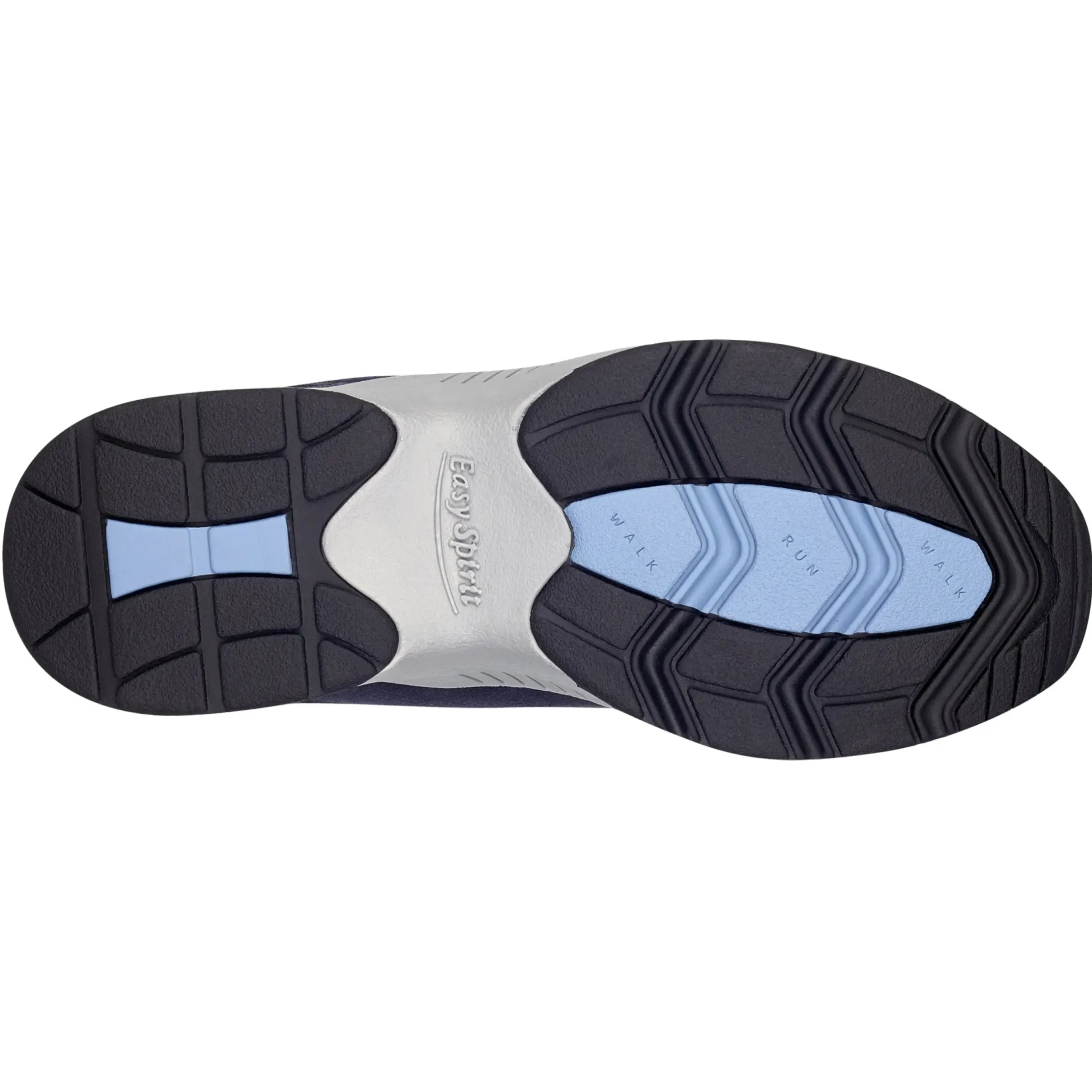 Romy & Friends|Romy Walking Shoes>Easy Spirit Romy Walking Shoes Blue Multi Suede