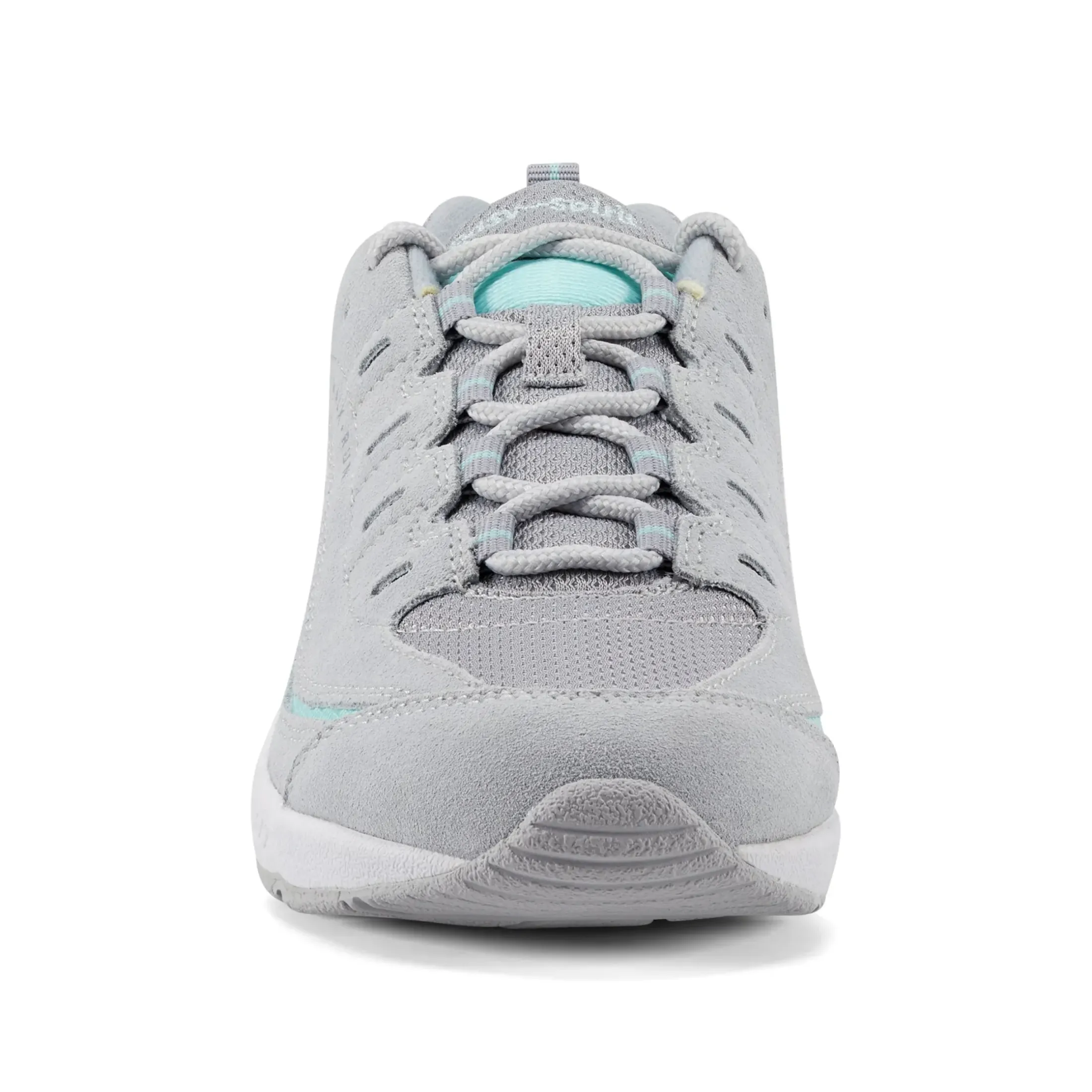 Romy & Friends|Romy Walking Shoes>Easy Spirit Romy Walking Shoes Light Grey Suede