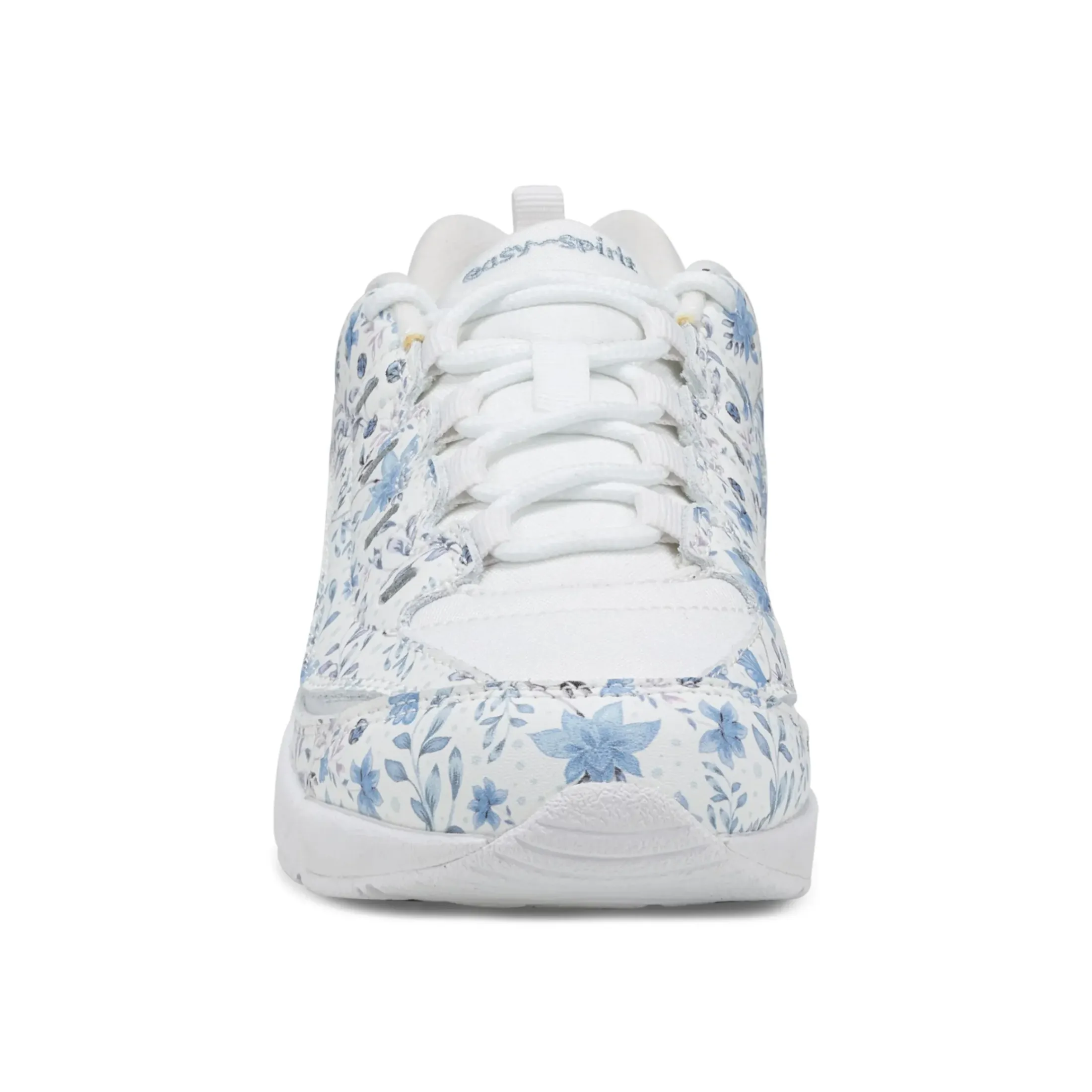 Romy & Friends|Romy Walking Shoes>Easy Spirit Romy Walking Shoes White/Blue Floral