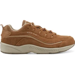 Romy & Friends|Romy Walking Shoes>Easy Spirit Romy Walking Shoes Medium Brown Suede