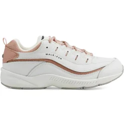 Romy & Friends|Romy Walking Shoes>Easy Spirit Romy Walking Shoes White/Rose