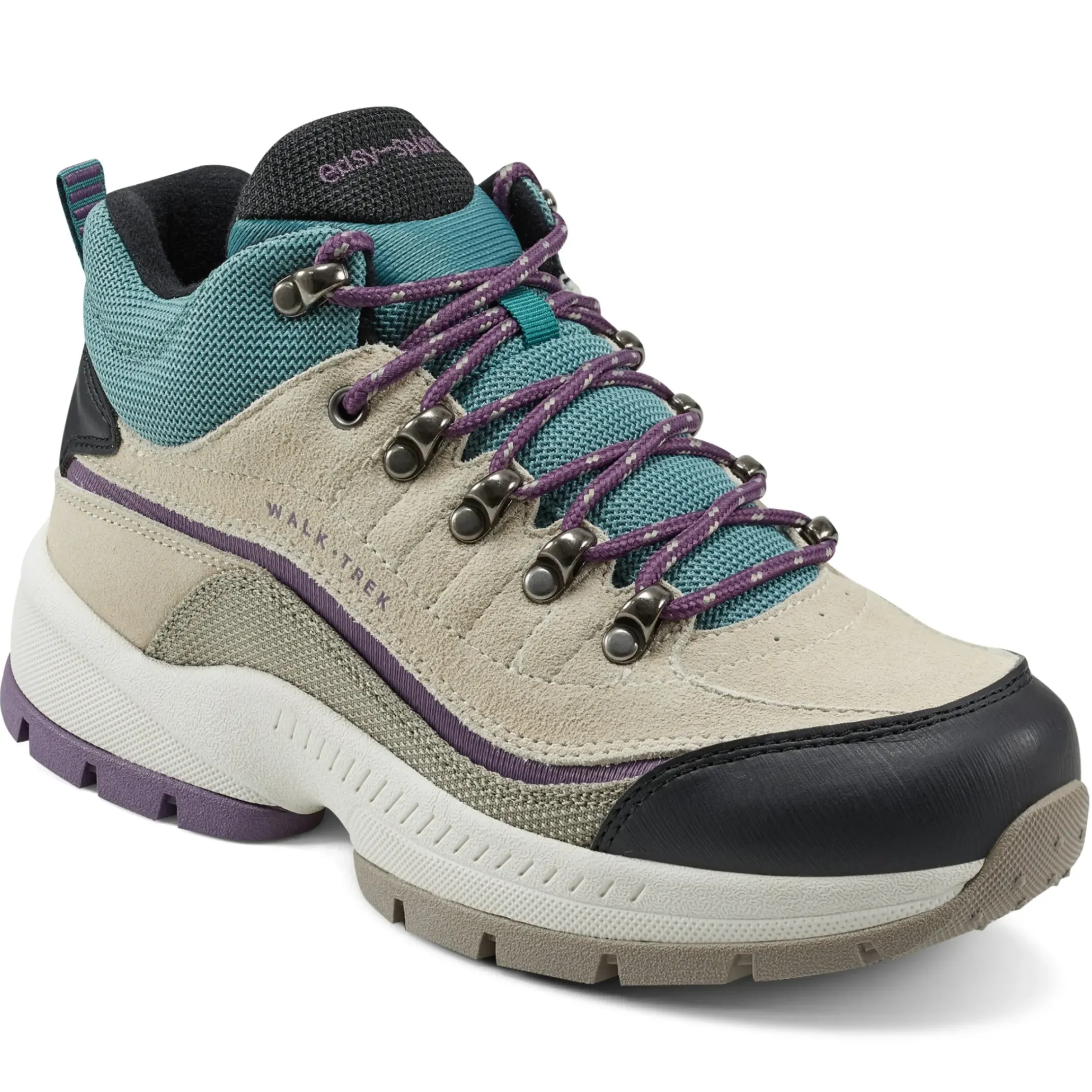 Explore24|Explore24>Easy Spirit Romytrm Active Walking Shoes Tan Suede Multi