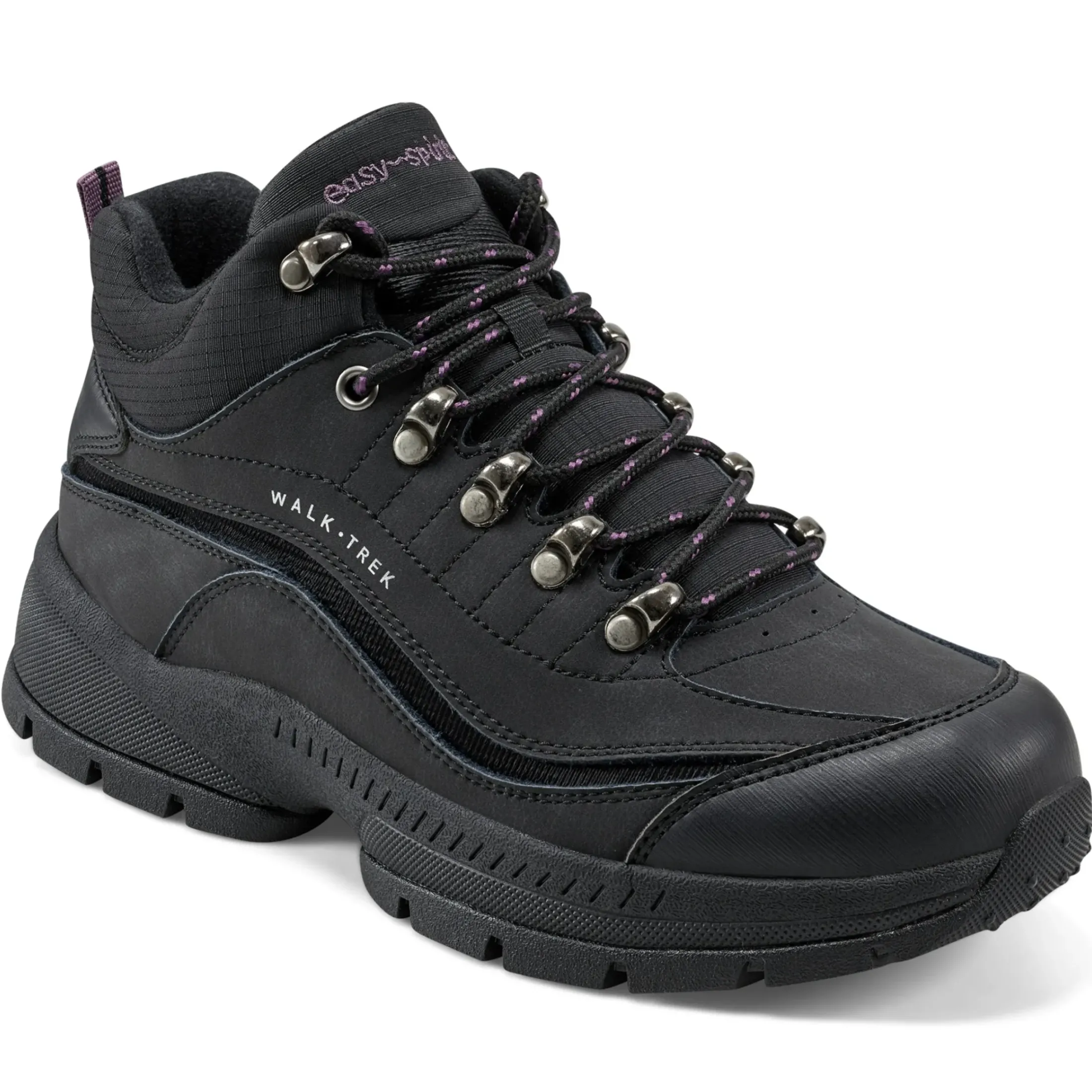 Explore24|Explore24>Easy Spirit Romytrm Active Walking Shoes Black Leather
