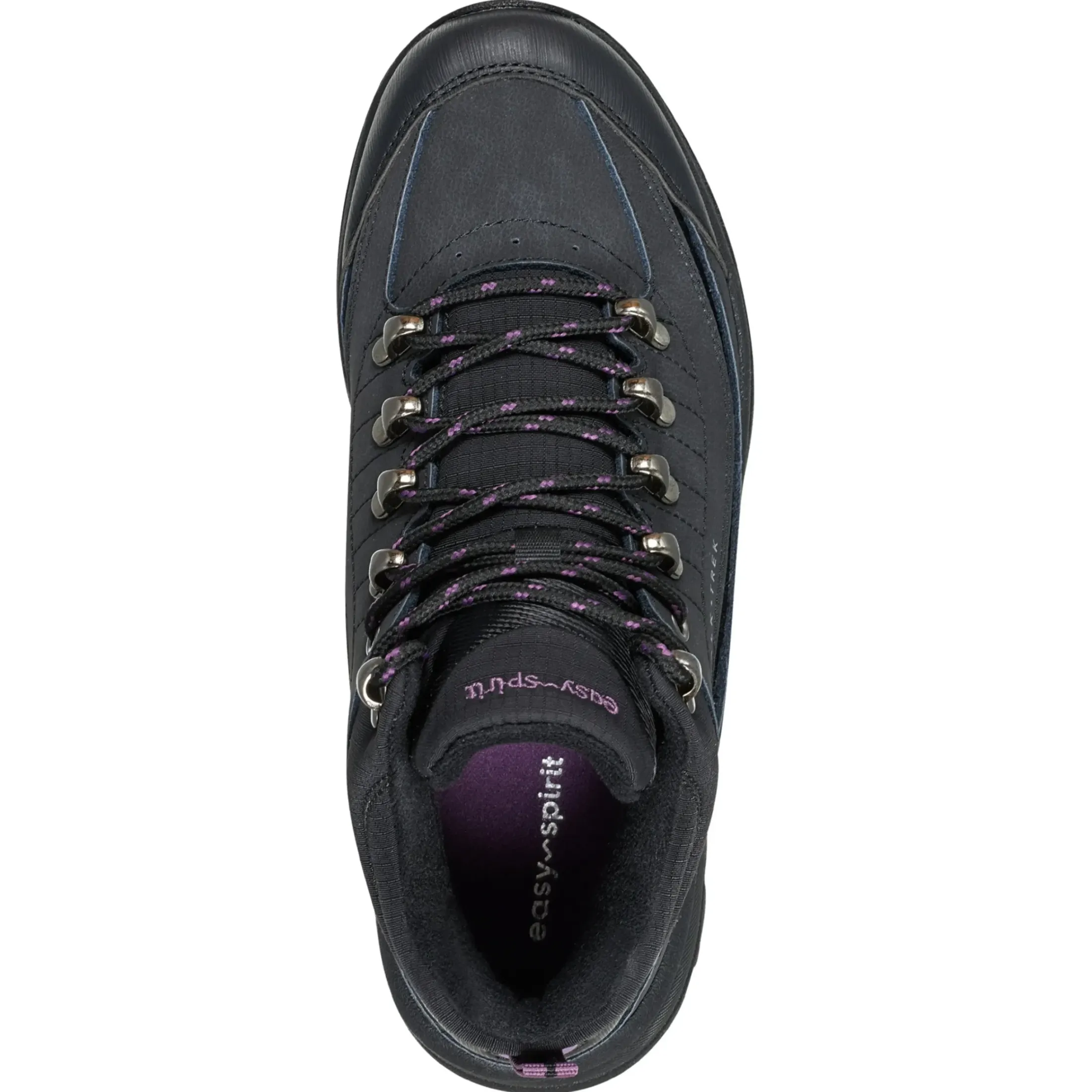 Explore24|Explore24>Easy Spirit Romytrm Active Walking Shoes Black Leather
