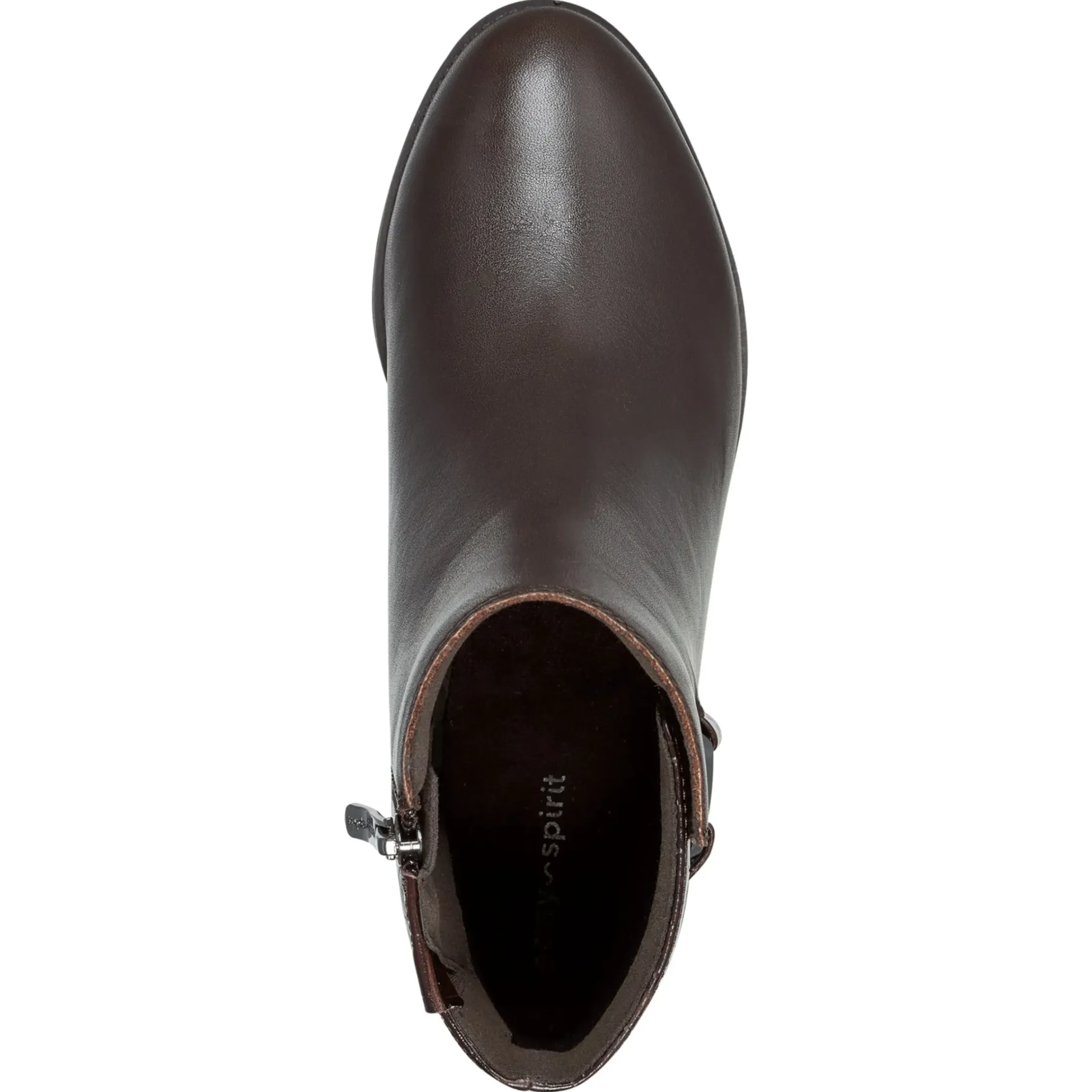 eFlex|eFlex>Easy Spirit Sahara Casual Booties Brown Leather