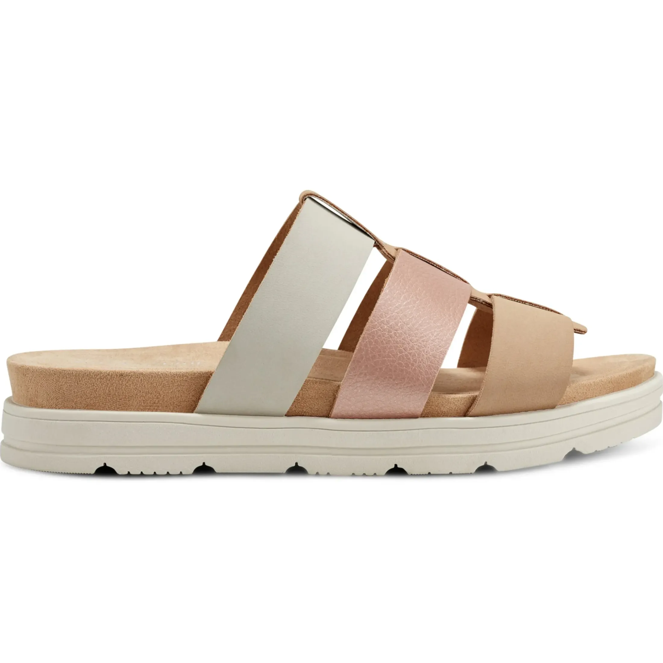 Casual|Sandals>Easy Spirit Salana Slip On Sandals Light Natural