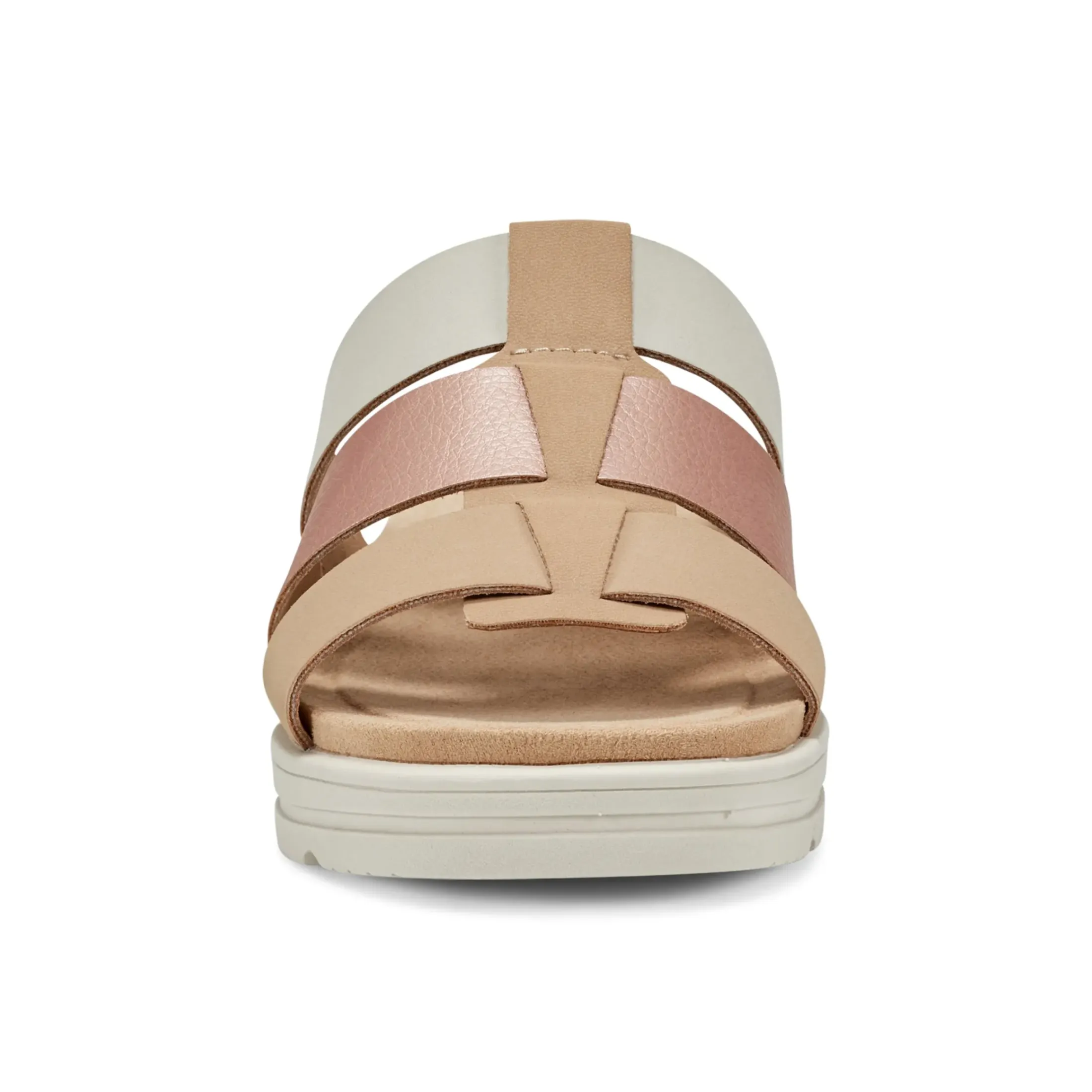 Casual|Sandals>Easy Spirit Salana Slip On Sandals Light Natural