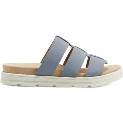 Casual|Sandals>Easy Spirit Salana Slip On Sandals Medium Blue