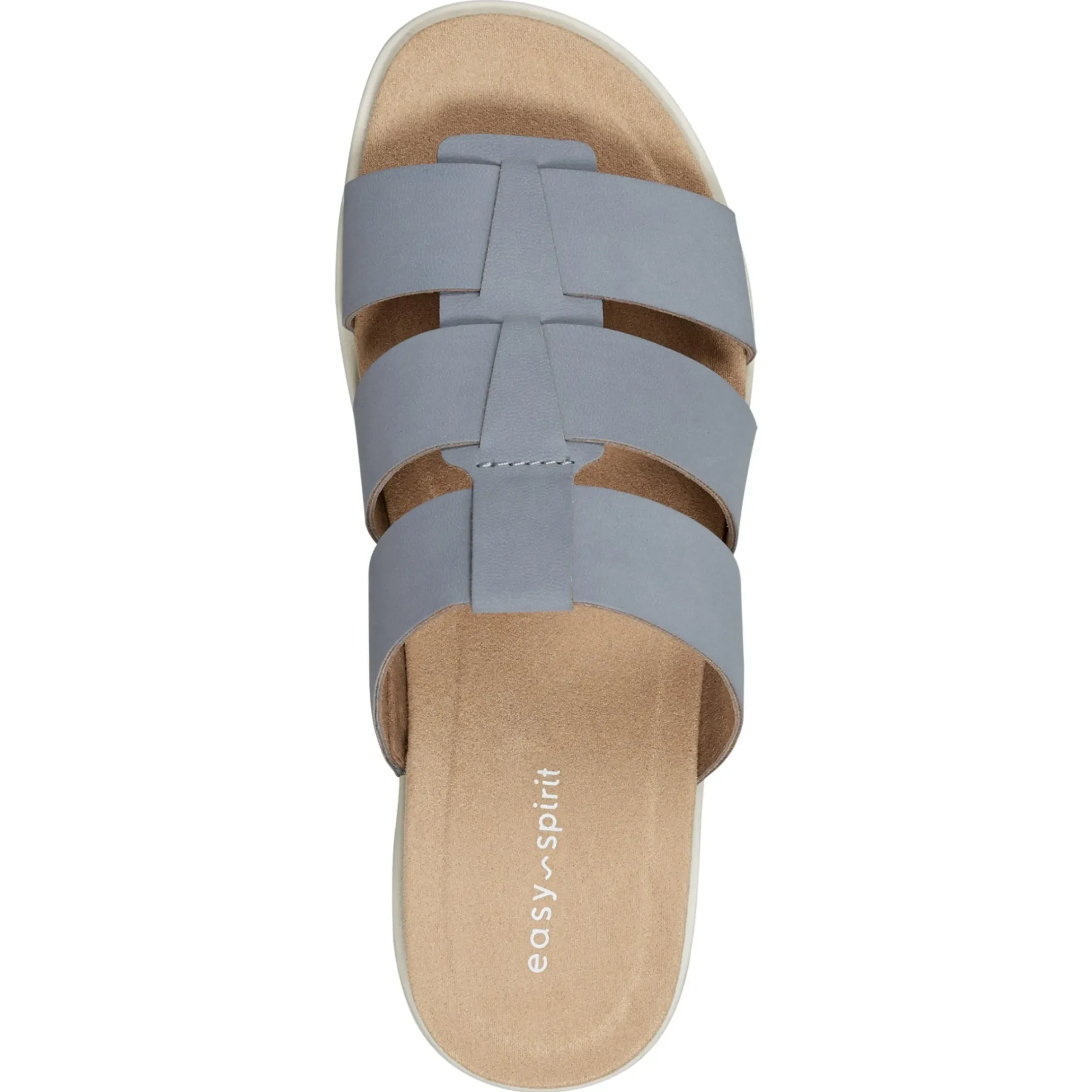 Casual|Sandals>Easy Spirit Salana Slip On Sandals Medium Blue
