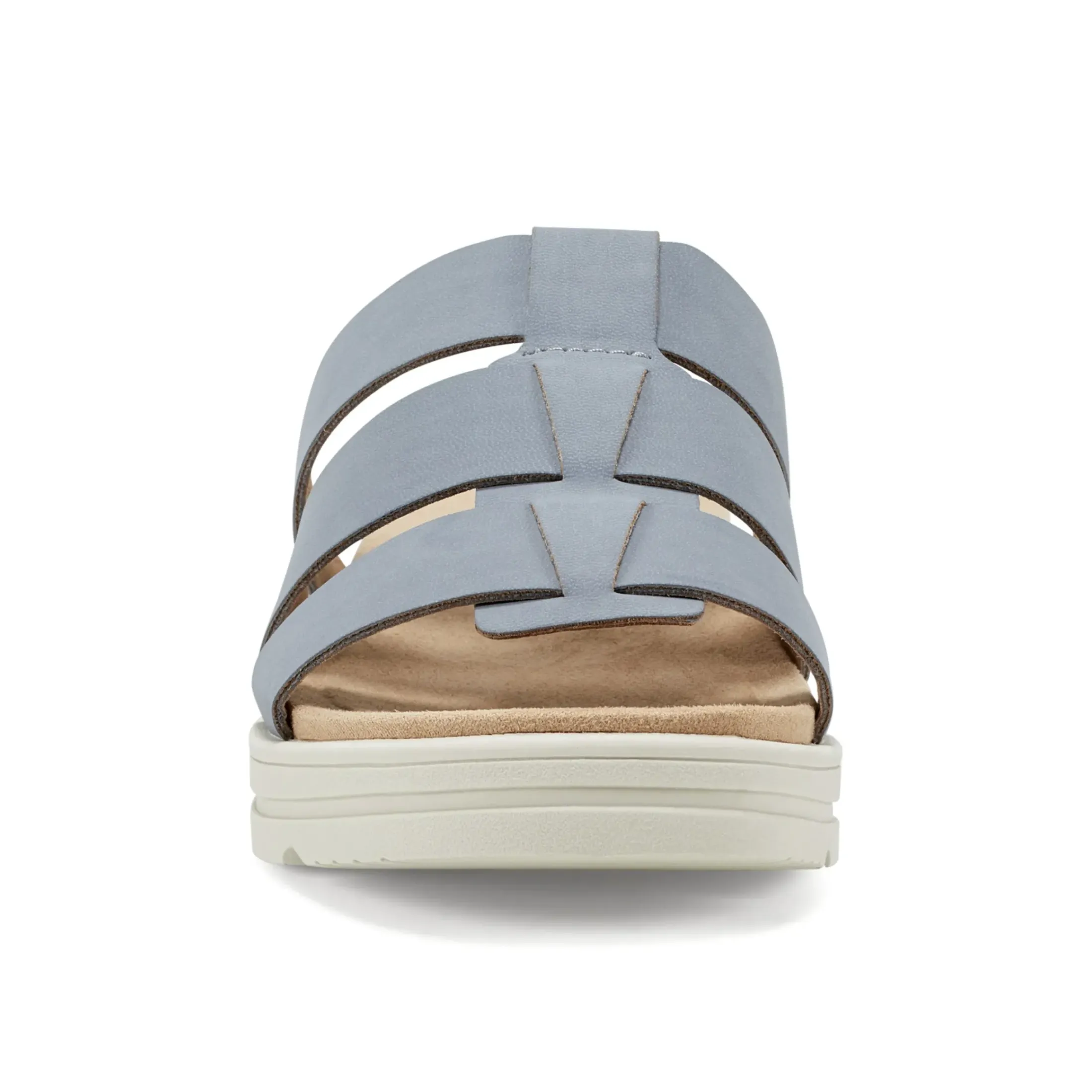 Casual|Sandals>Easy Spirit Salana Slip On Sandals Medium Blue