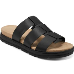 Casual|Slip Ons>Easy Spirit Salana Slip On Sandals Black