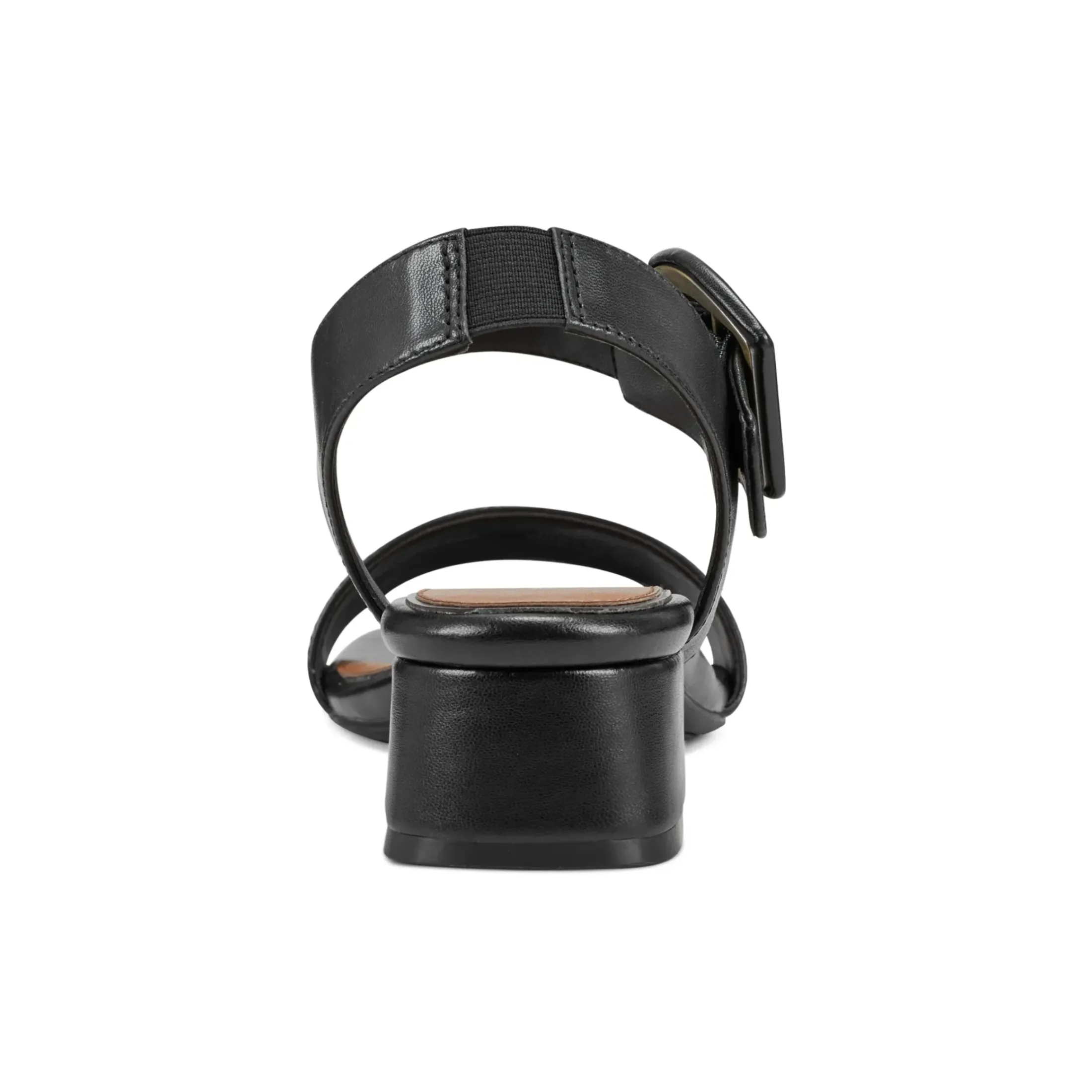 Dress|Sandals>Easy Spirit Selina Heeled Sandals Black Leather