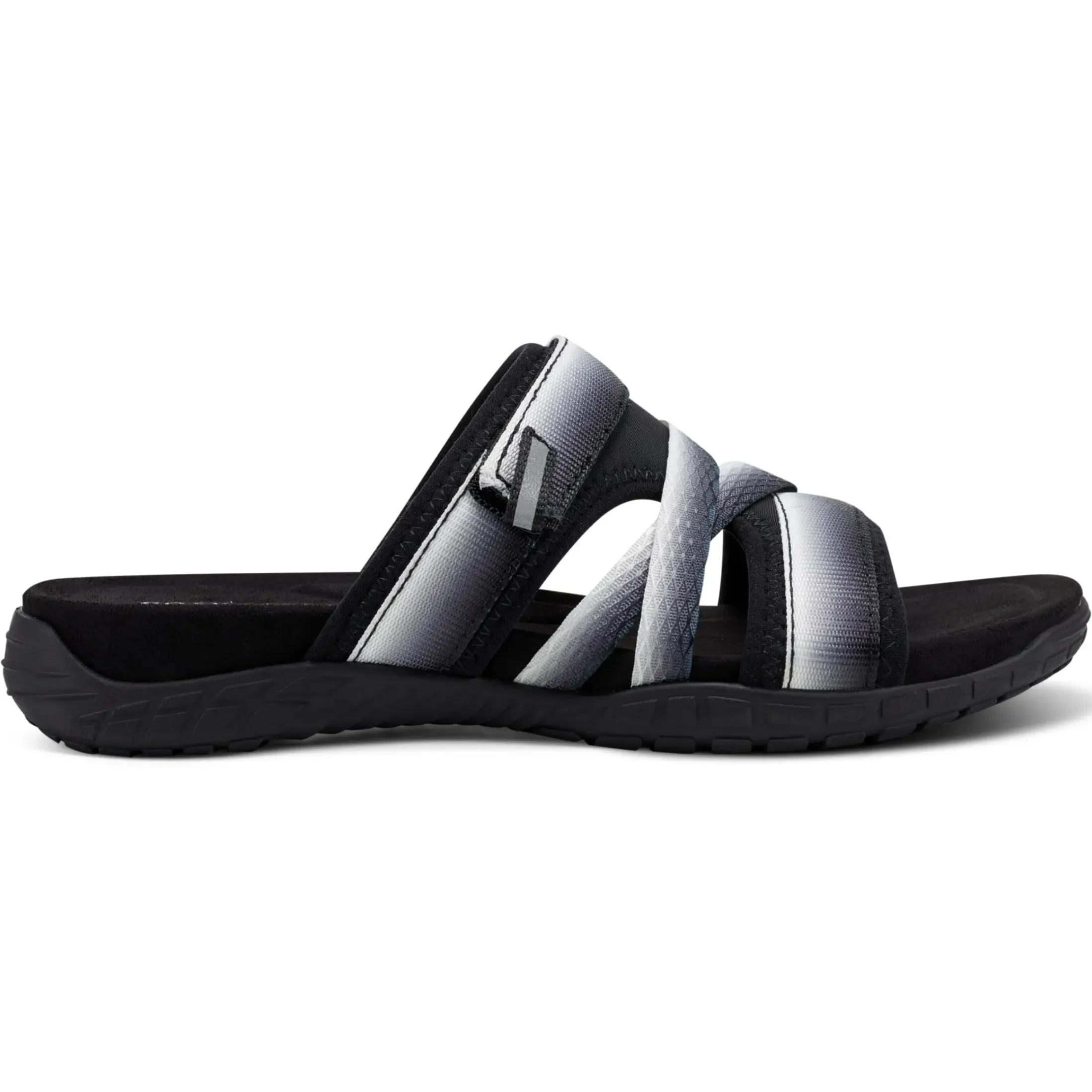 Sport|Explore24>Easy Spirit Shells Flat Sandals Black Ombre
