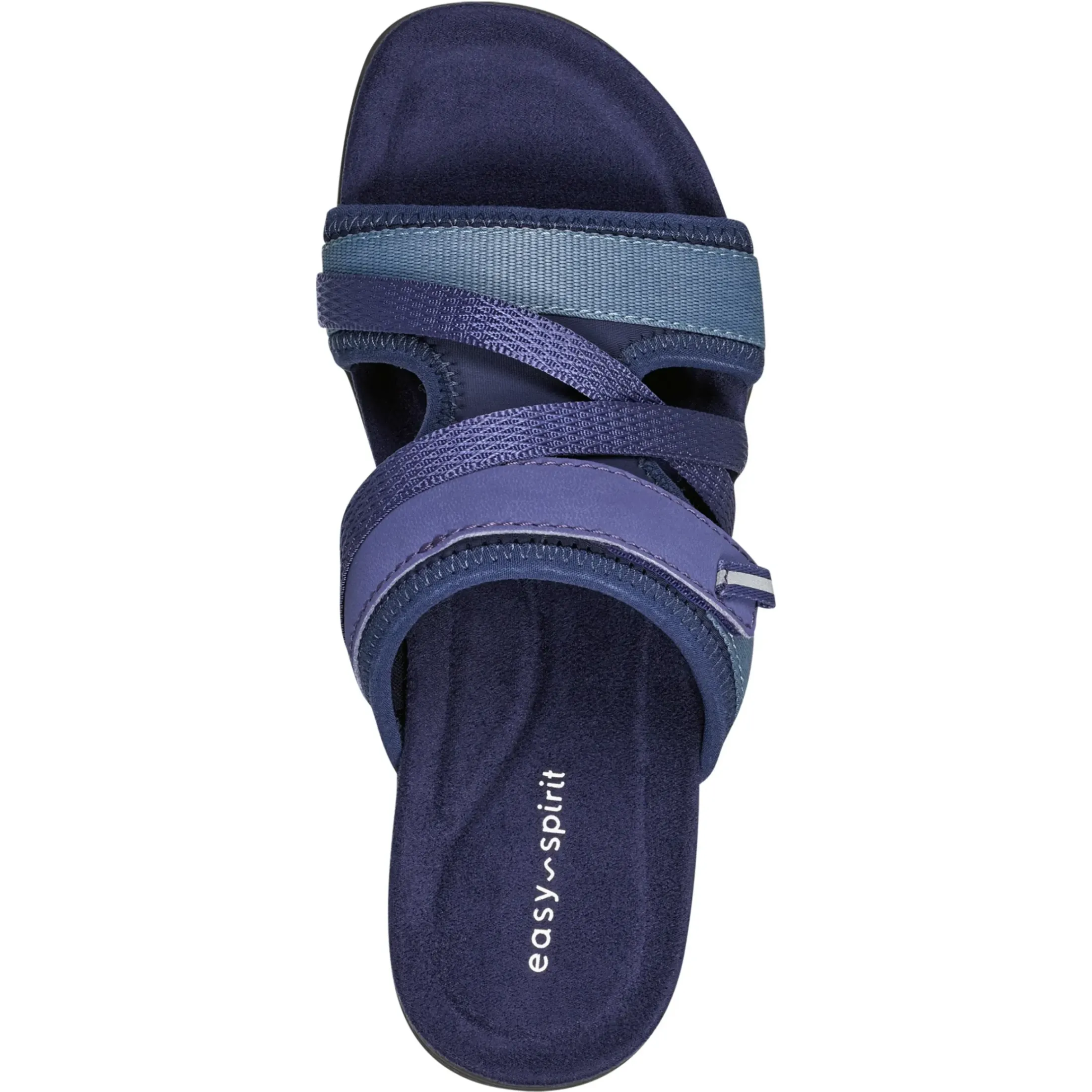 Sport|Explore24>Easy Spirit Shells Flat Sandals Dark Blue Multi