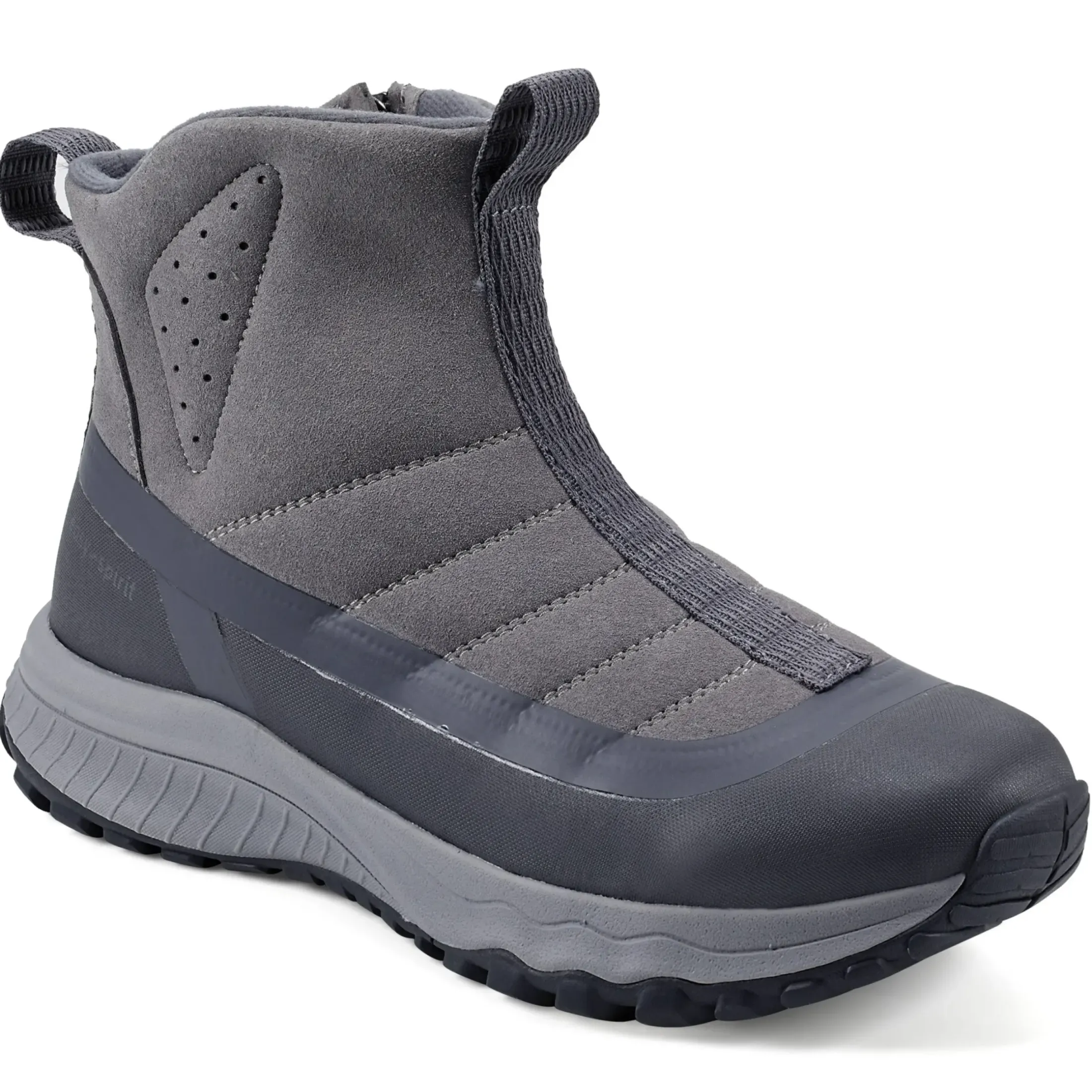 Explore24|Explore24>Easy Spirit Shire Cold Weather Booties Grey Suede Multi