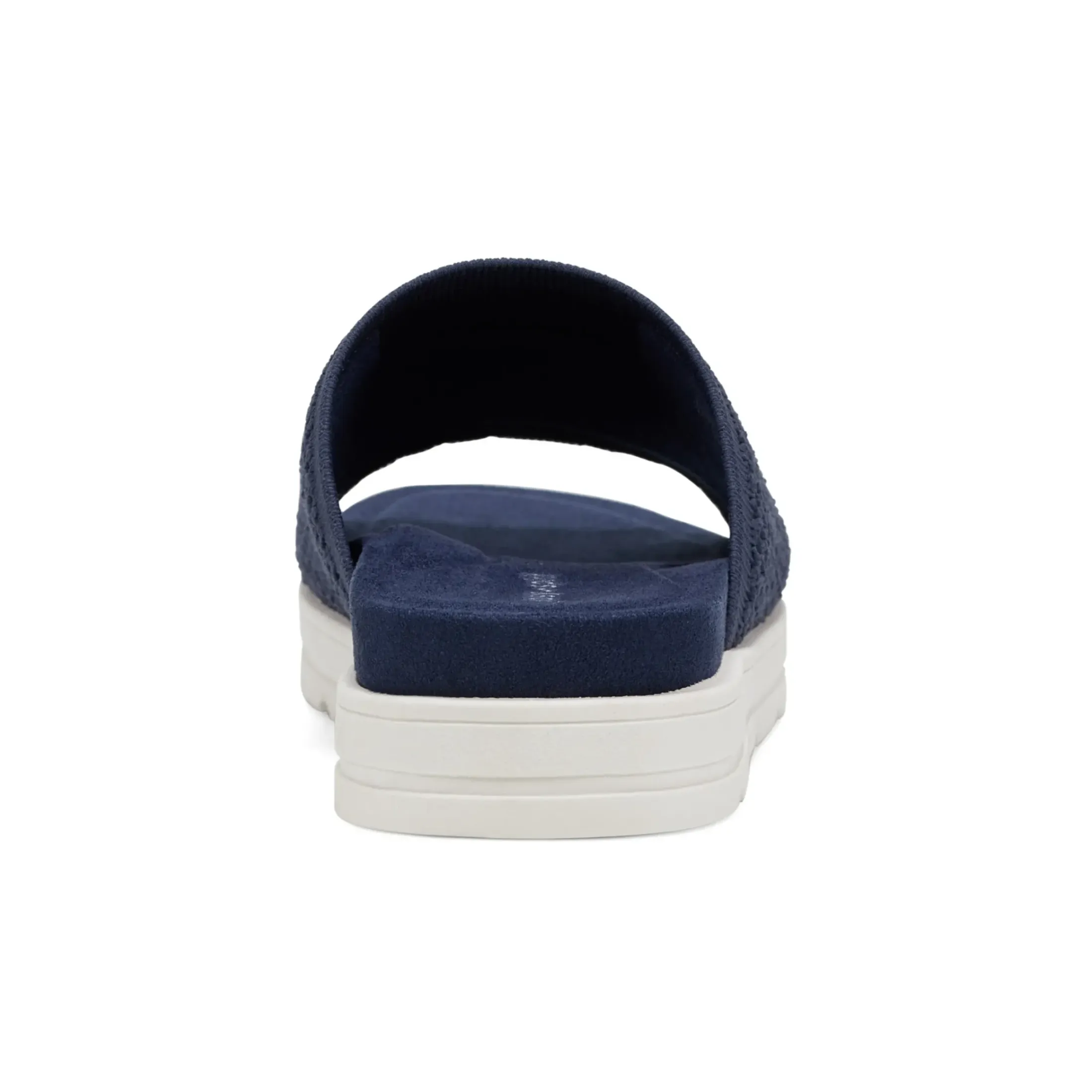 Casual|Flats>Easy Spirit Siena Flat Slide Sandals Navy