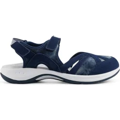 Sport|Explore24>Easy Spirit Splash Flat Hiking Sandals Navy Tie Dye Print