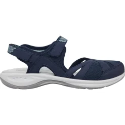 Sport|Explore24>Easy Spirit Splash Nubuck Flat Hiking Sandals Dress Blue Multi