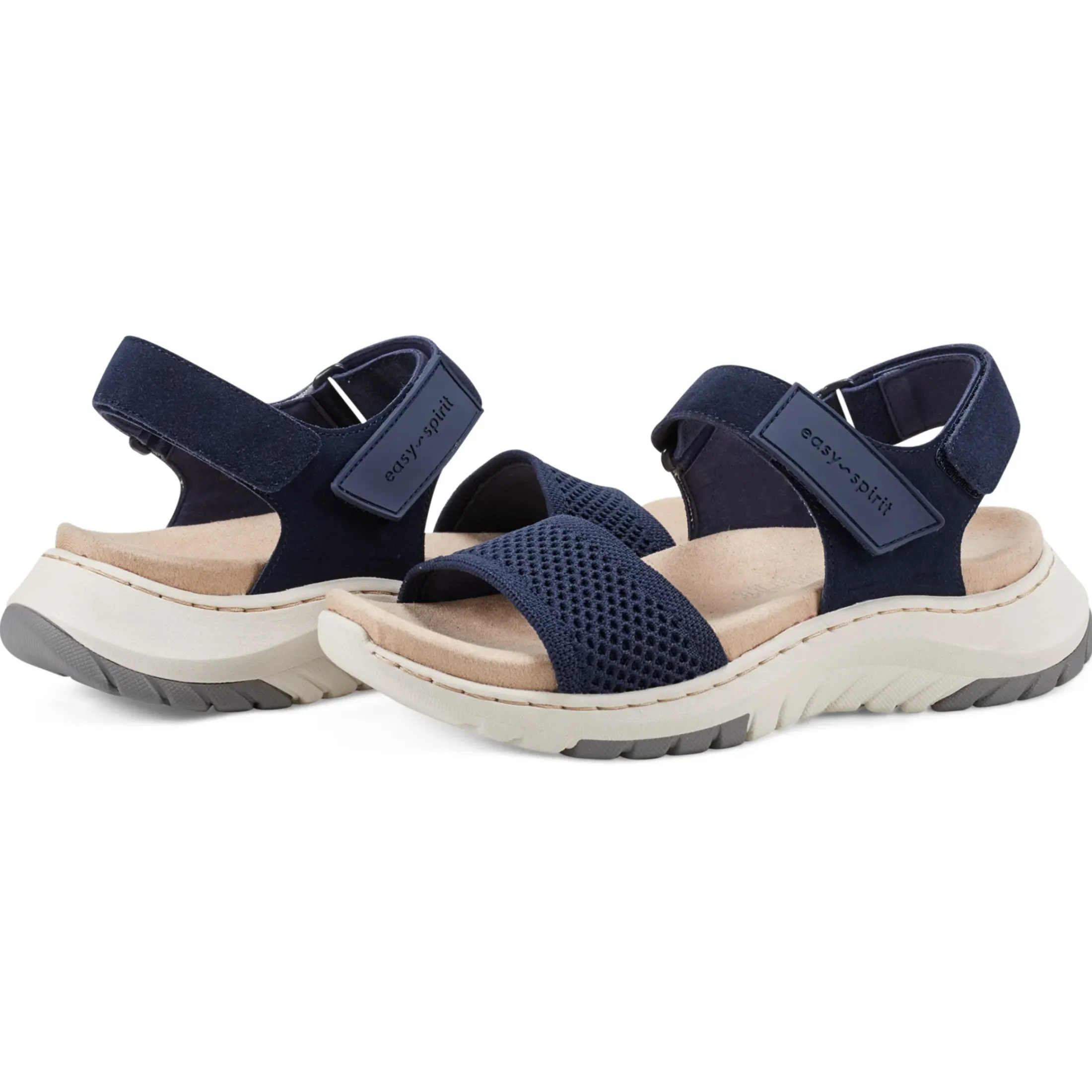 Casual|Sport>Easy Spirit Sway Casual Platform Sandals Navy