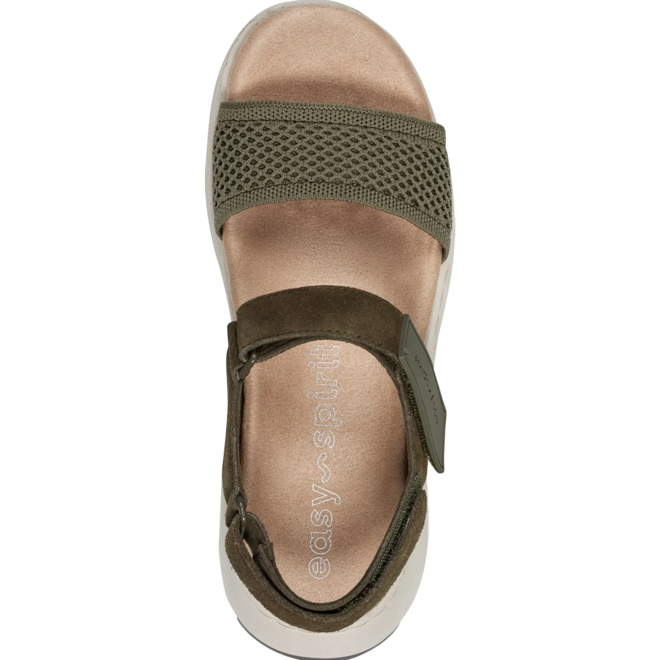 Casual|Sport>Easy Spirit Sway Casual Platform Sandals Dark Green