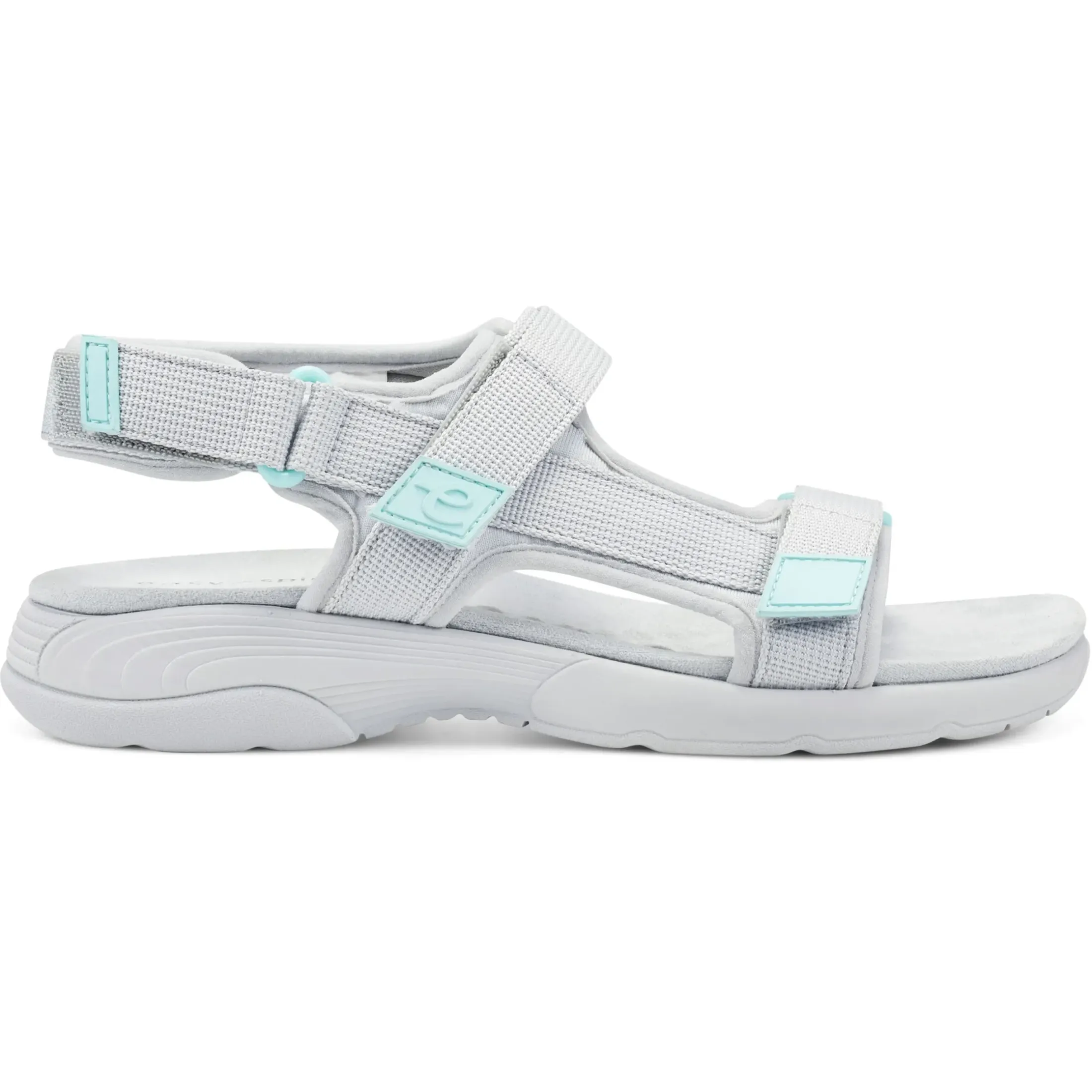 Traciee|Casual>Easy Spirit Tabata Slip On Sandals Light Grey