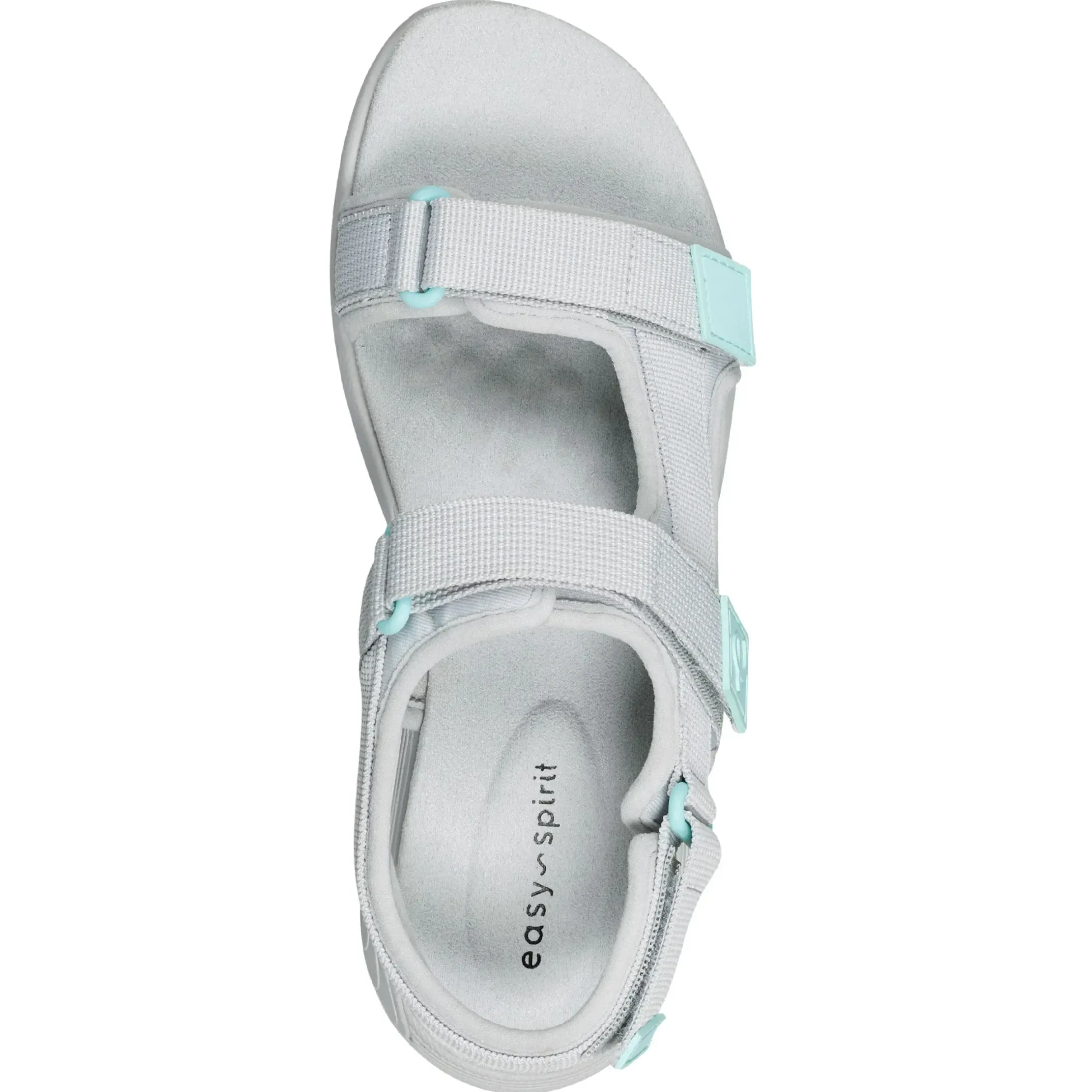 Traciee|Casual>Easy Spirit Tabata Slip On Sandals Light Grey