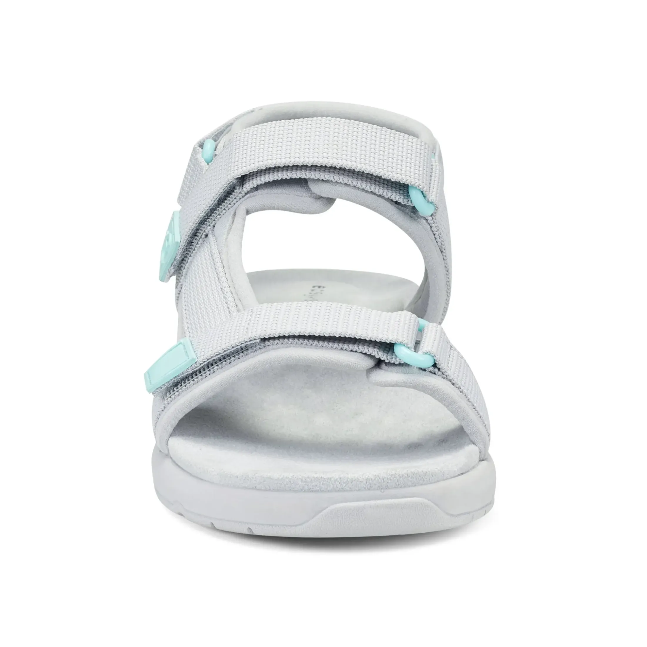 Traciee|Casual>Easy Spirit Tabata Slip On Sandals Light Grey