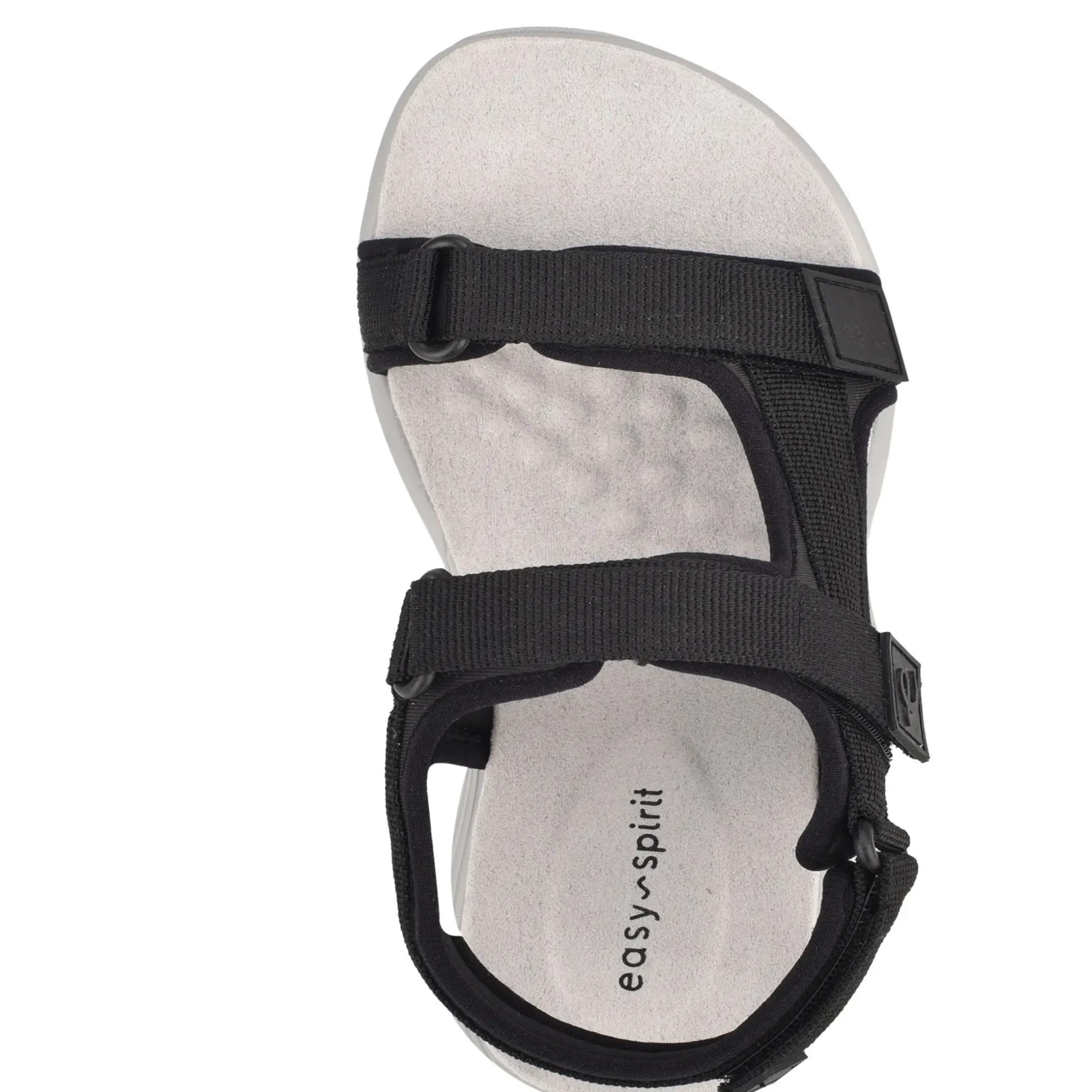 Traciee|Casual>Easy Spirit Tabata Slip On Sandals Black Multi Fabric