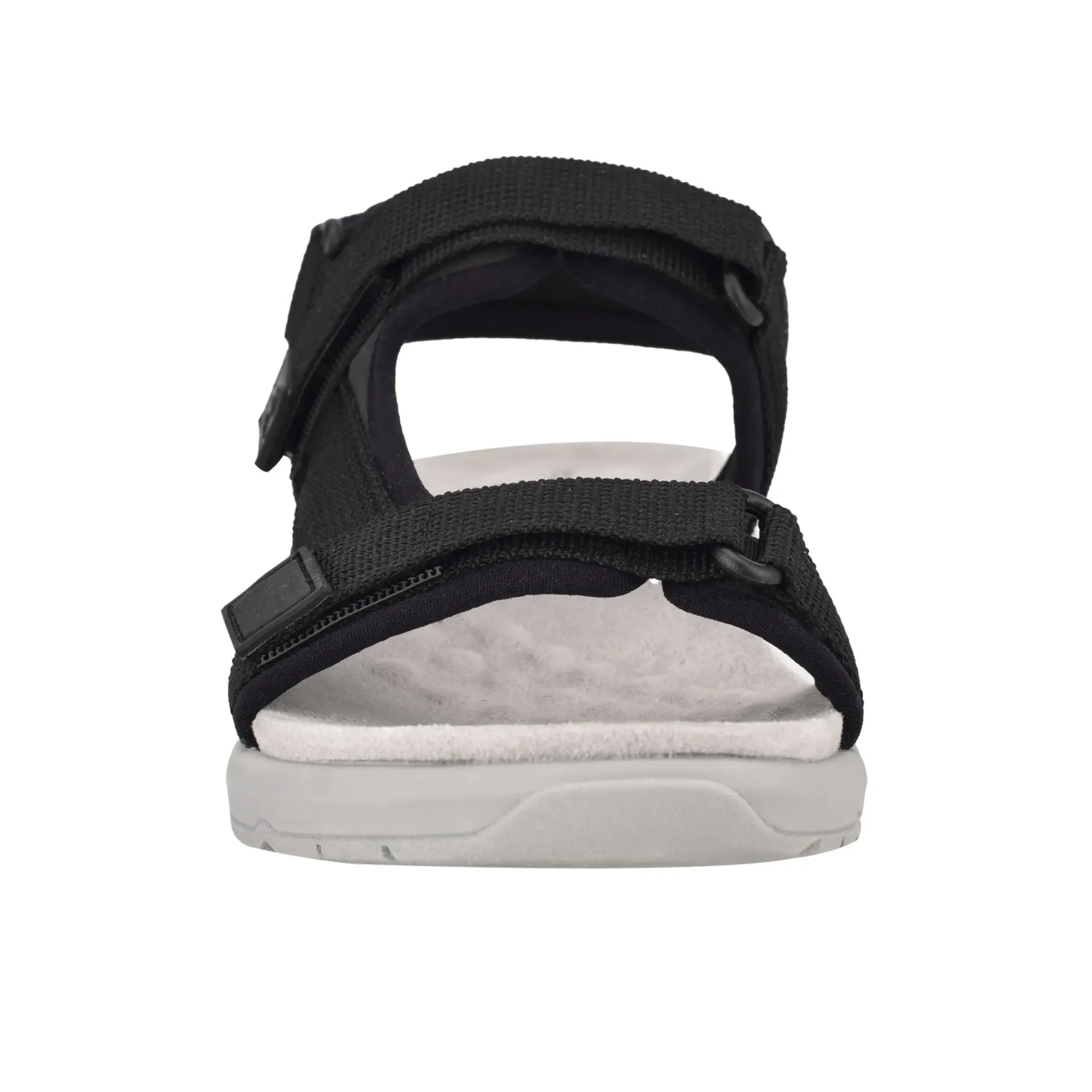 Traciee|Casual>Easy Spirit Tabata Slip On Sandals Black Multi Fabric