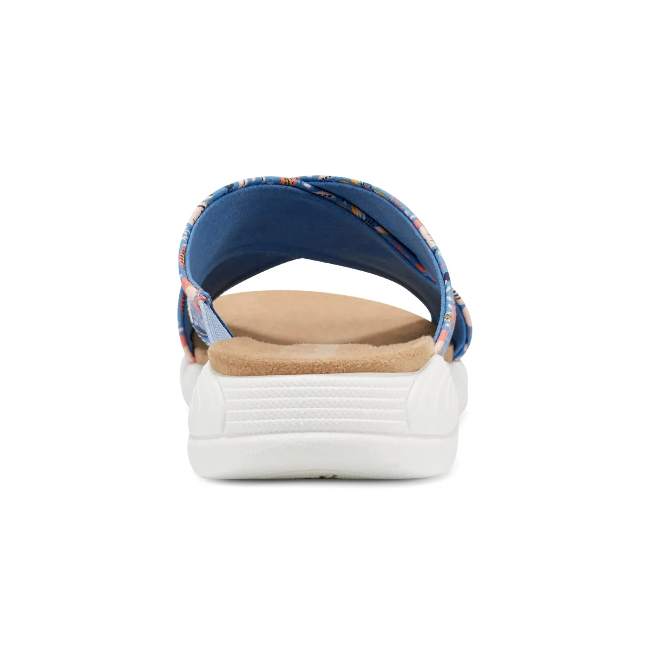 Traciee|Casual>Easy Spirit Taite Slip On Sandals Blue Multi Floral