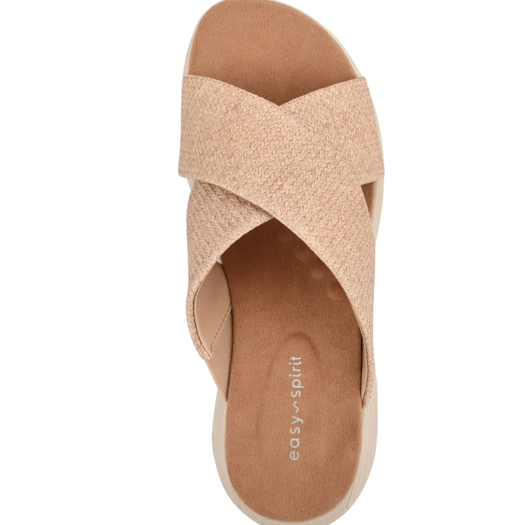 Traciee|Casual>Easy Spirit Taite Slip On Sandals Light Natural Multi