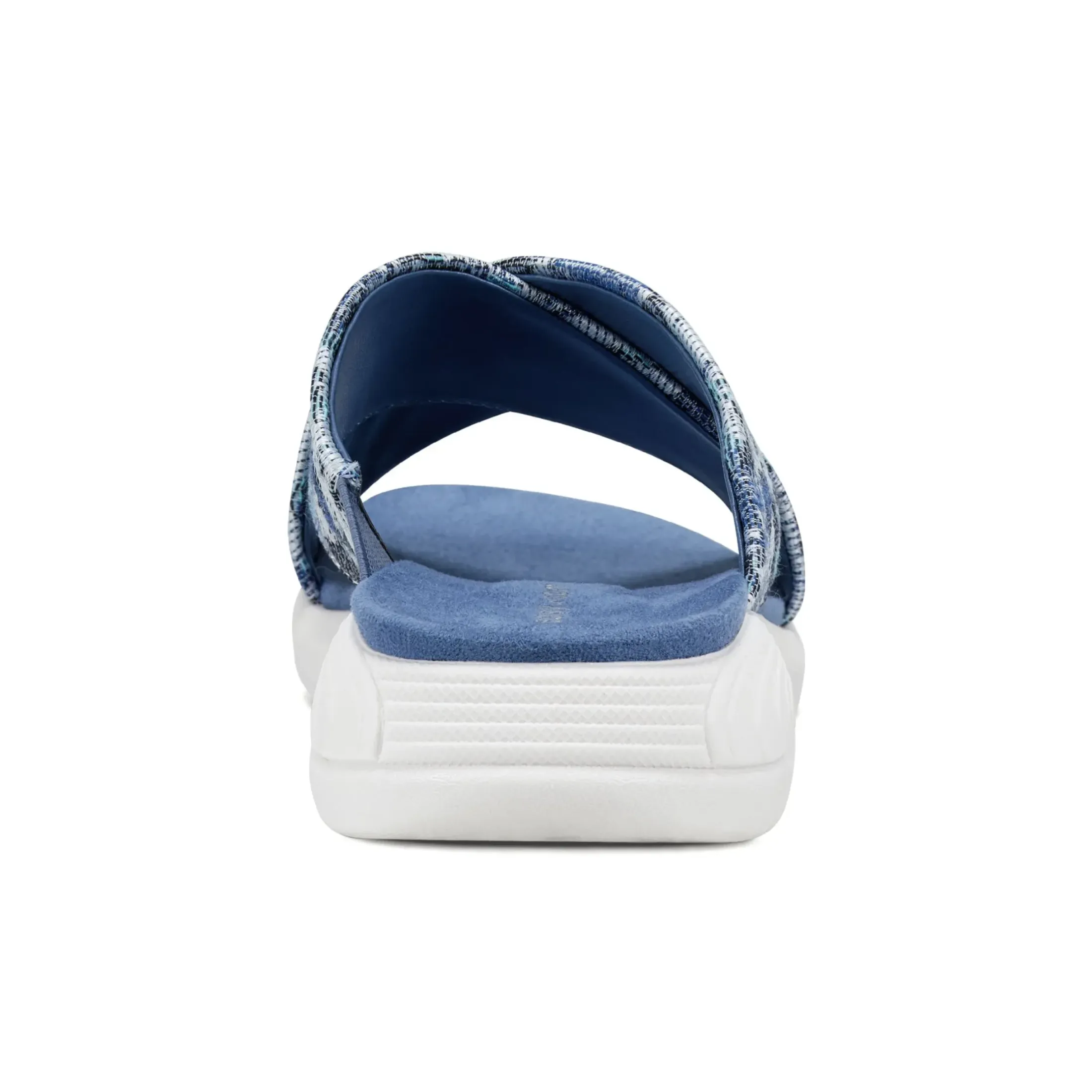 Casual|Sport>Easy Spirit Taite Slip On Sandals Light Denim Floral Print