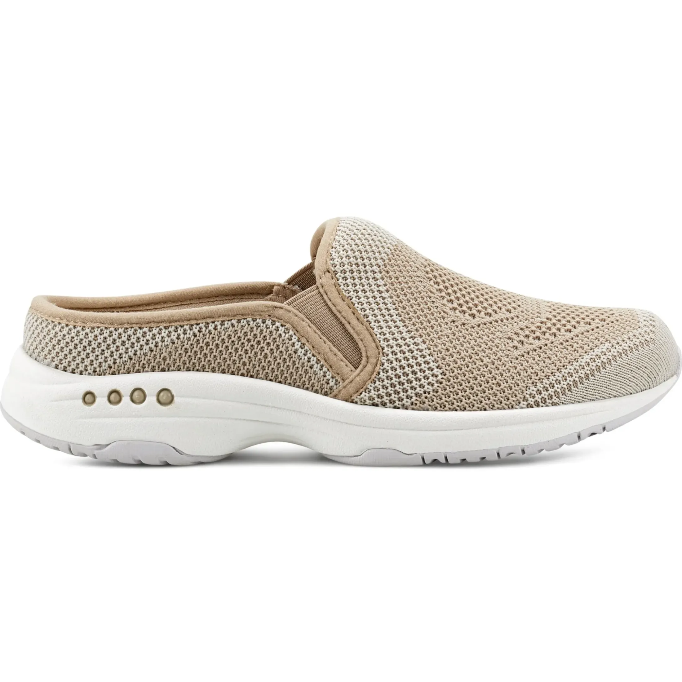 Traveltime Family|Slip Ons>Easy Spirit Takeknit Eco Clogs Tan Recycled Knit